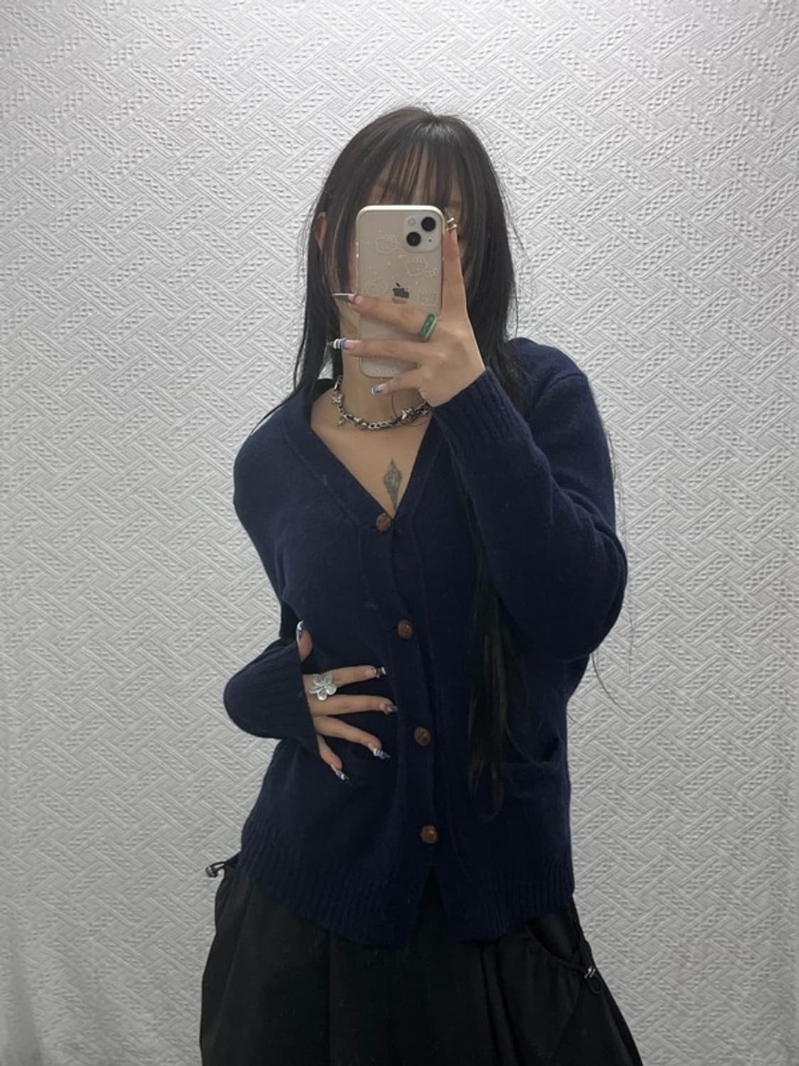 폴로 랄프로렌 모던캐주얼 브이넥 울니트 가디건 L C07809 상품이미지1