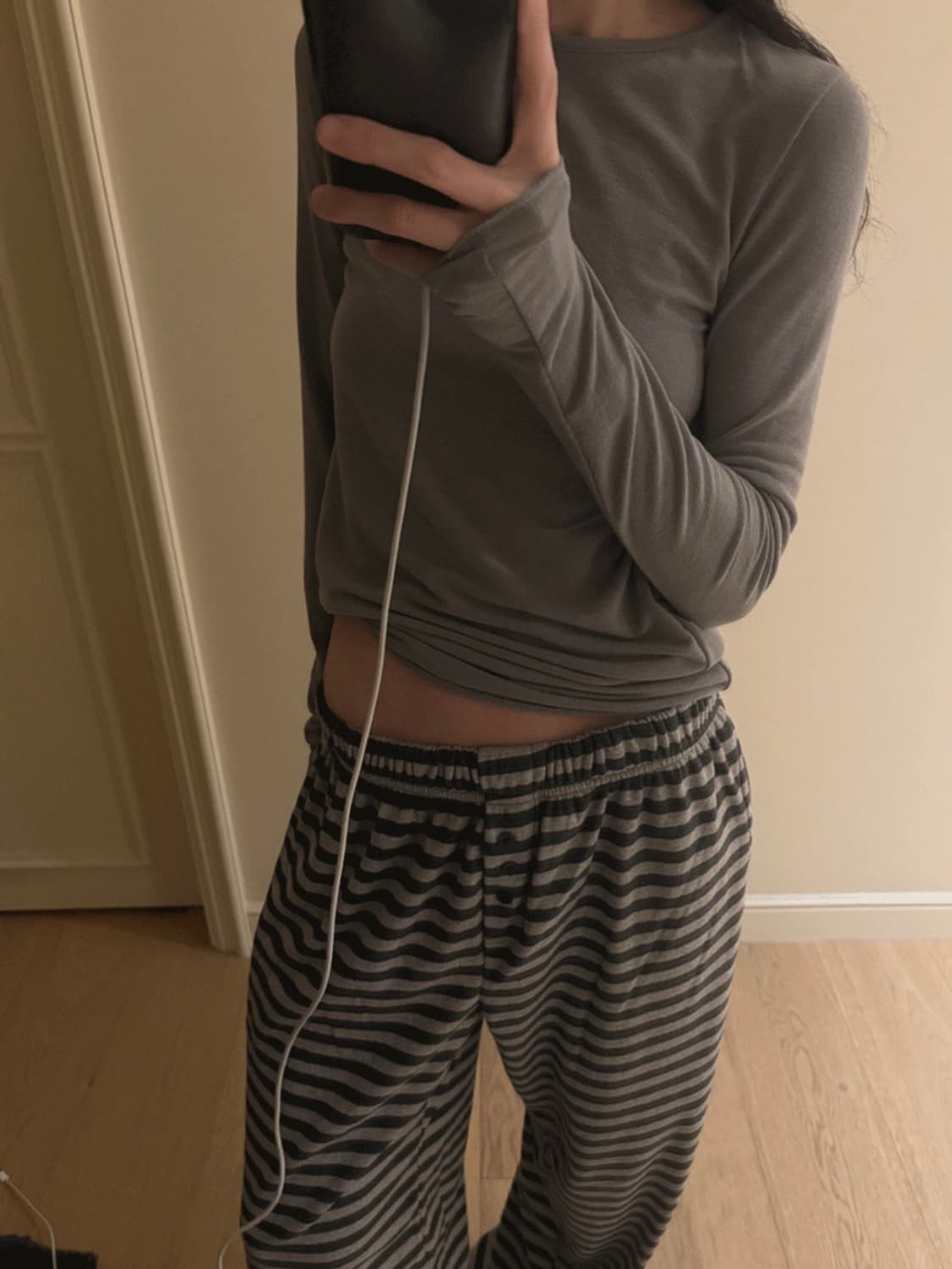 메이비베이비 Hei Tee (gray) ​ 상품이미지1