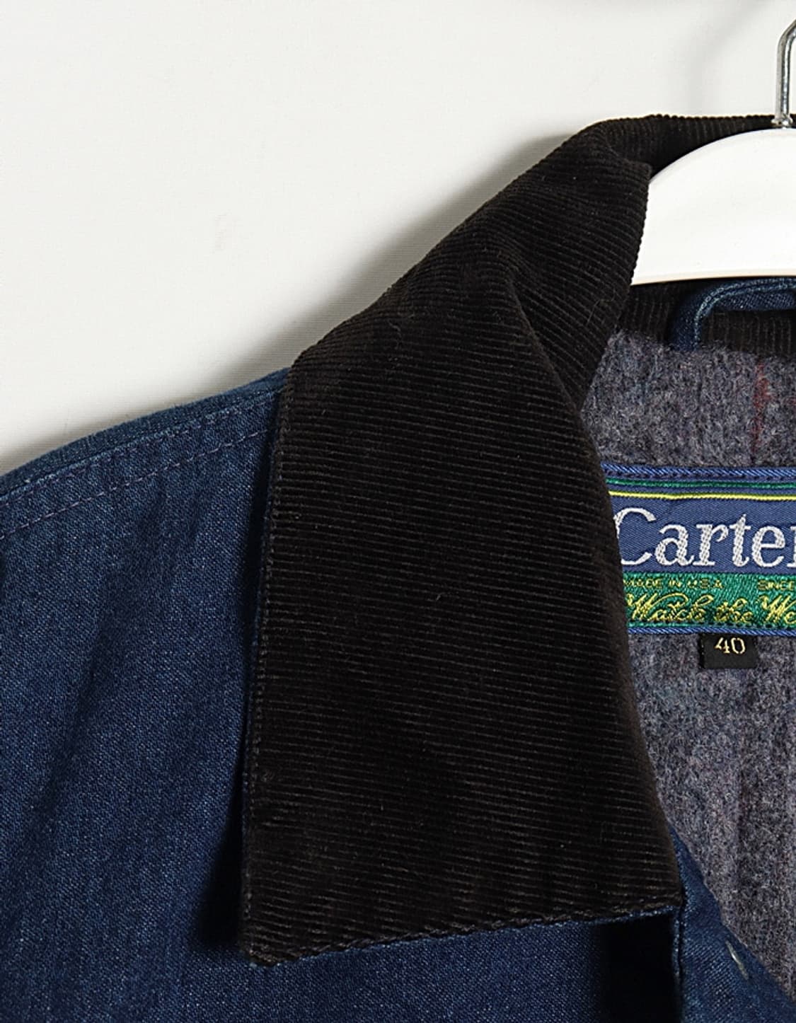 Carter's Blanket Denim Chore Jacket 상품이미지3