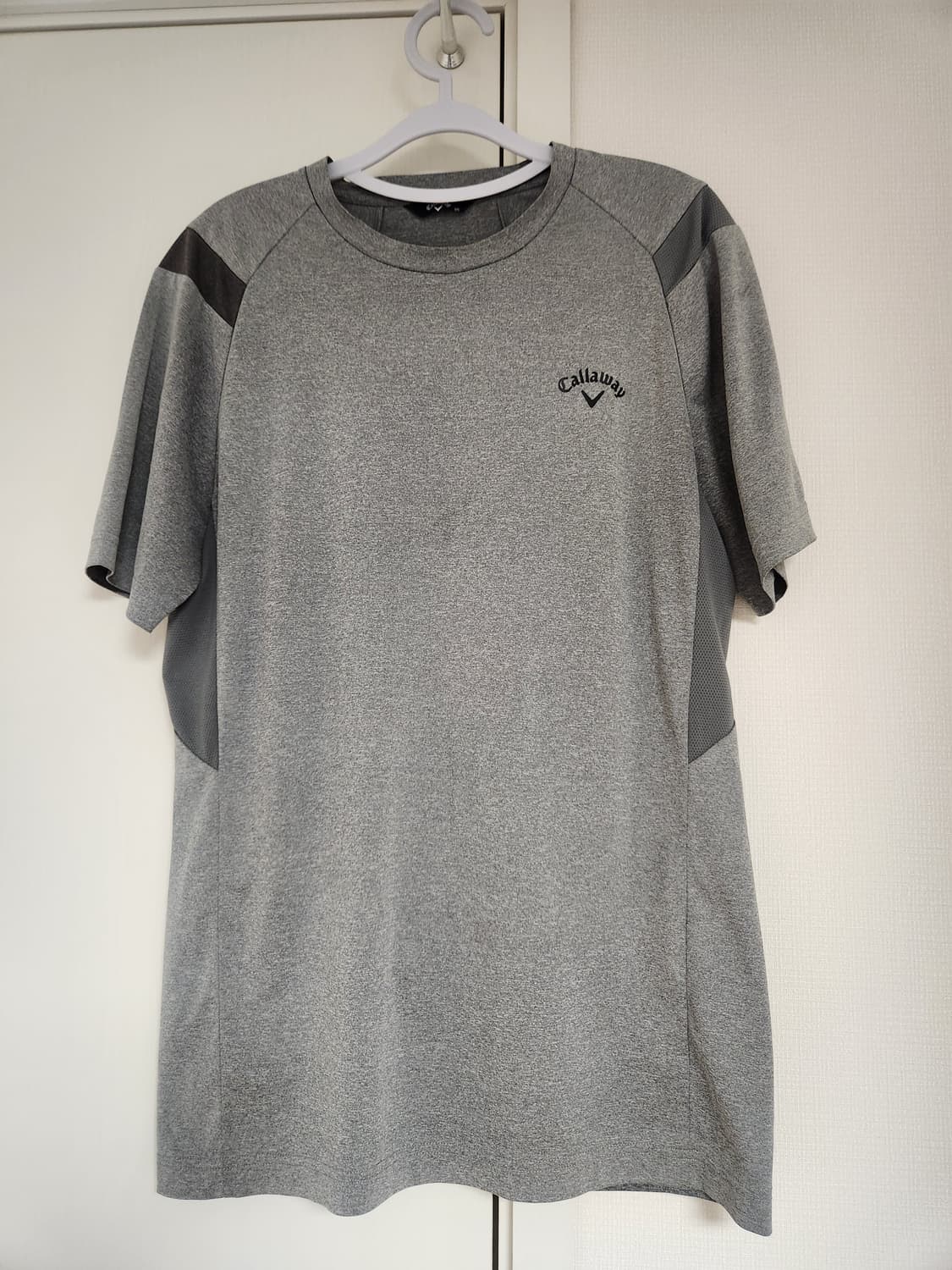 캘러웨이 그레이 반팔 기능성 티셔츠 상품이미지1