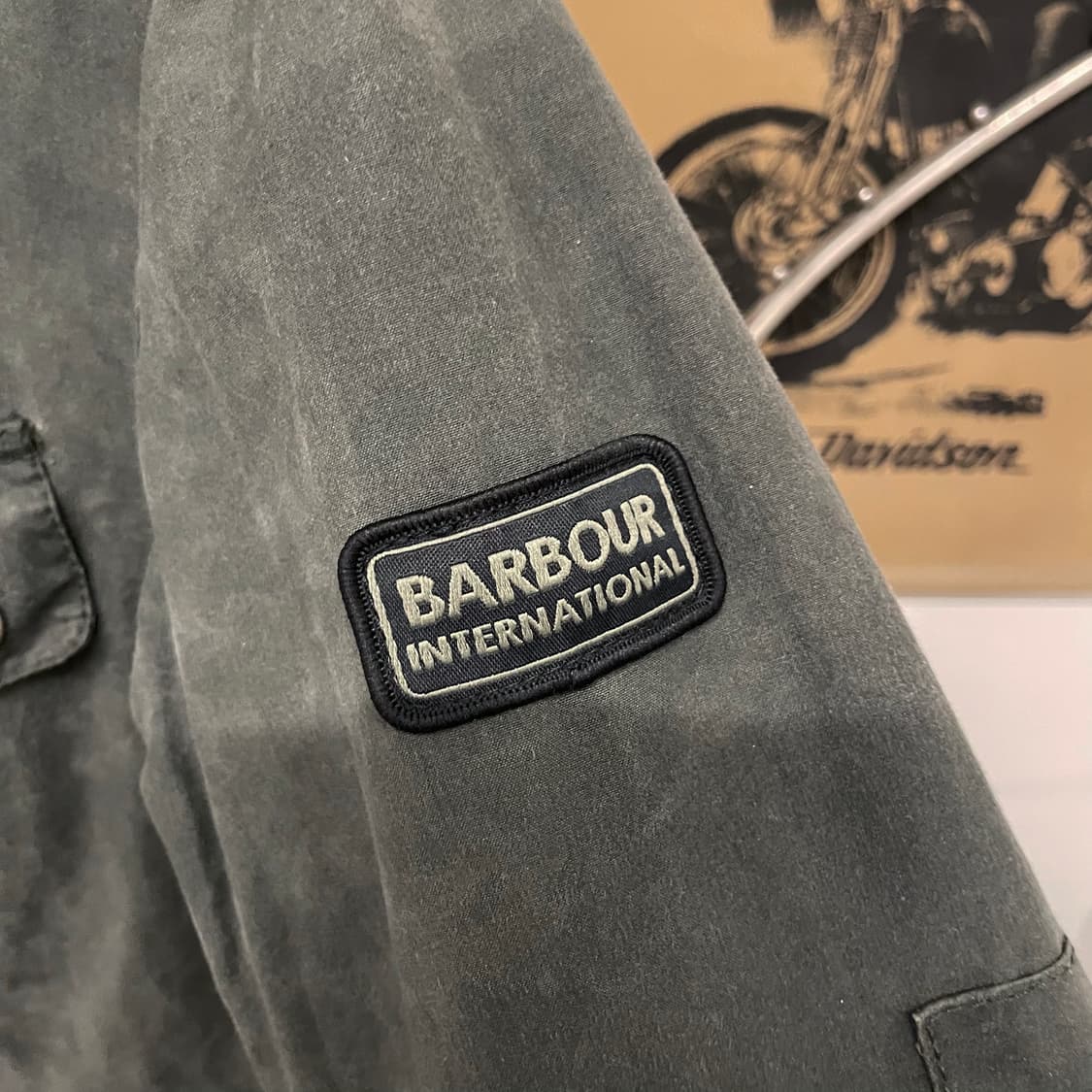 바버 인터네셔널 듀크 왁스 모터 사이클 자켓 비데일 뷰포트 상품이미지7