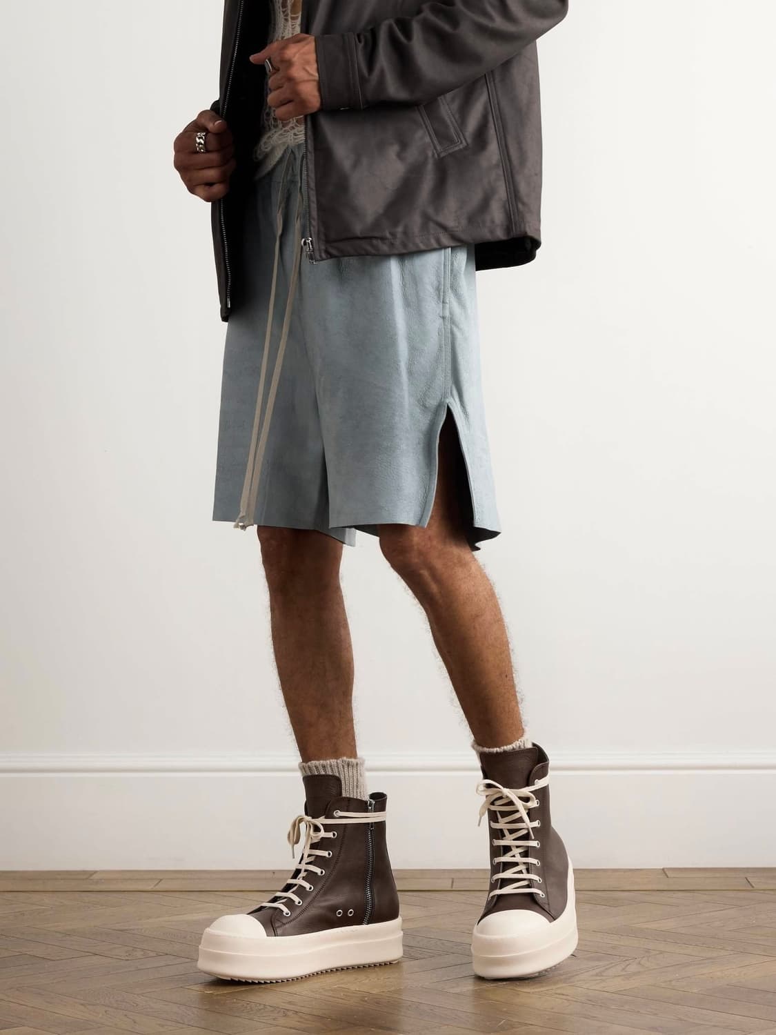 [38,39]릭오웬스 26ss 메가범퍼 라몬즈/브라운 상품이미지2