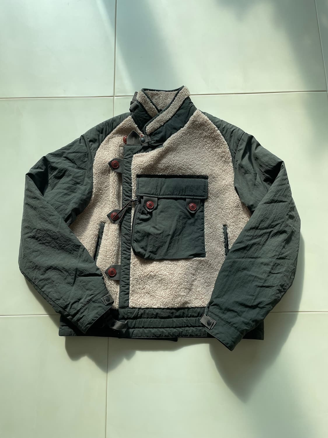 이스트로그 모터사이클 플리스 자켓 점퍼 M 초판 나일론 상품이미지1