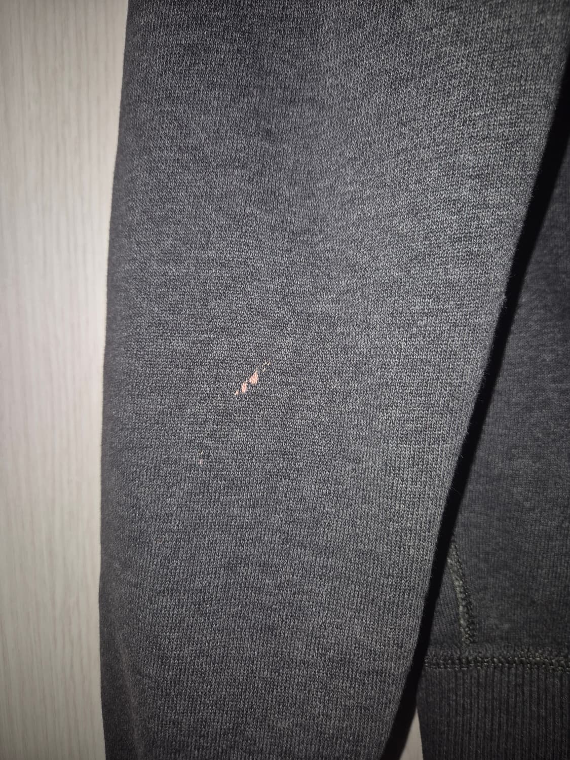 아베크롬비 머슬핏 차콜 화이트 후드집업 S 상품이미지4