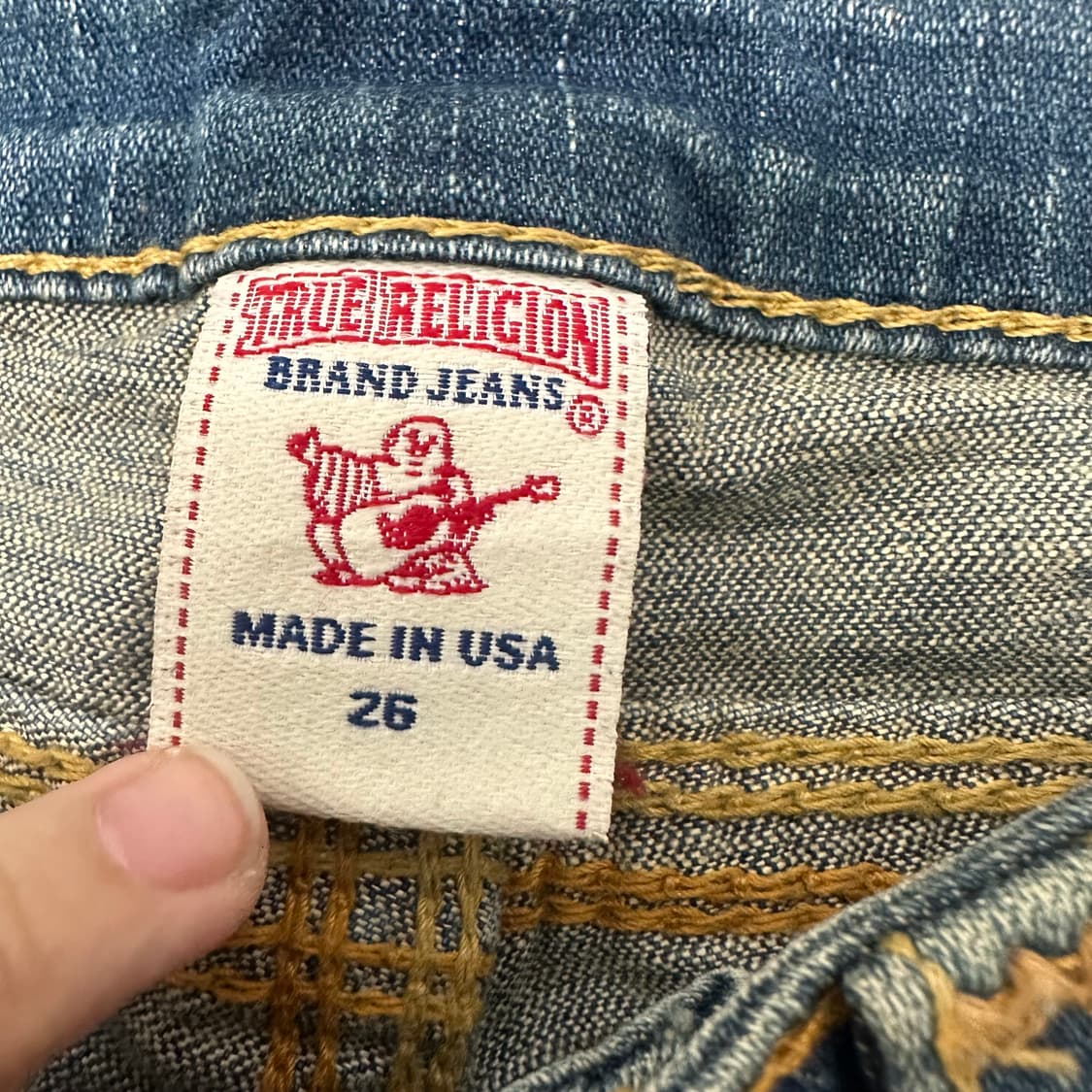 트루릴리젼 여성 부츠컷 데님 청바지 팬츠 26인치 상품이미지4