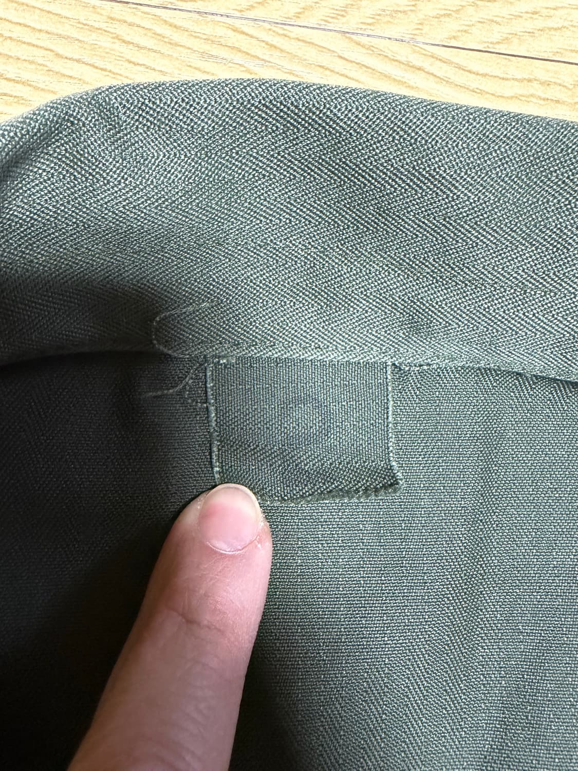 민무늬 hbt 전투복 상의 2호 105 상품이미지7