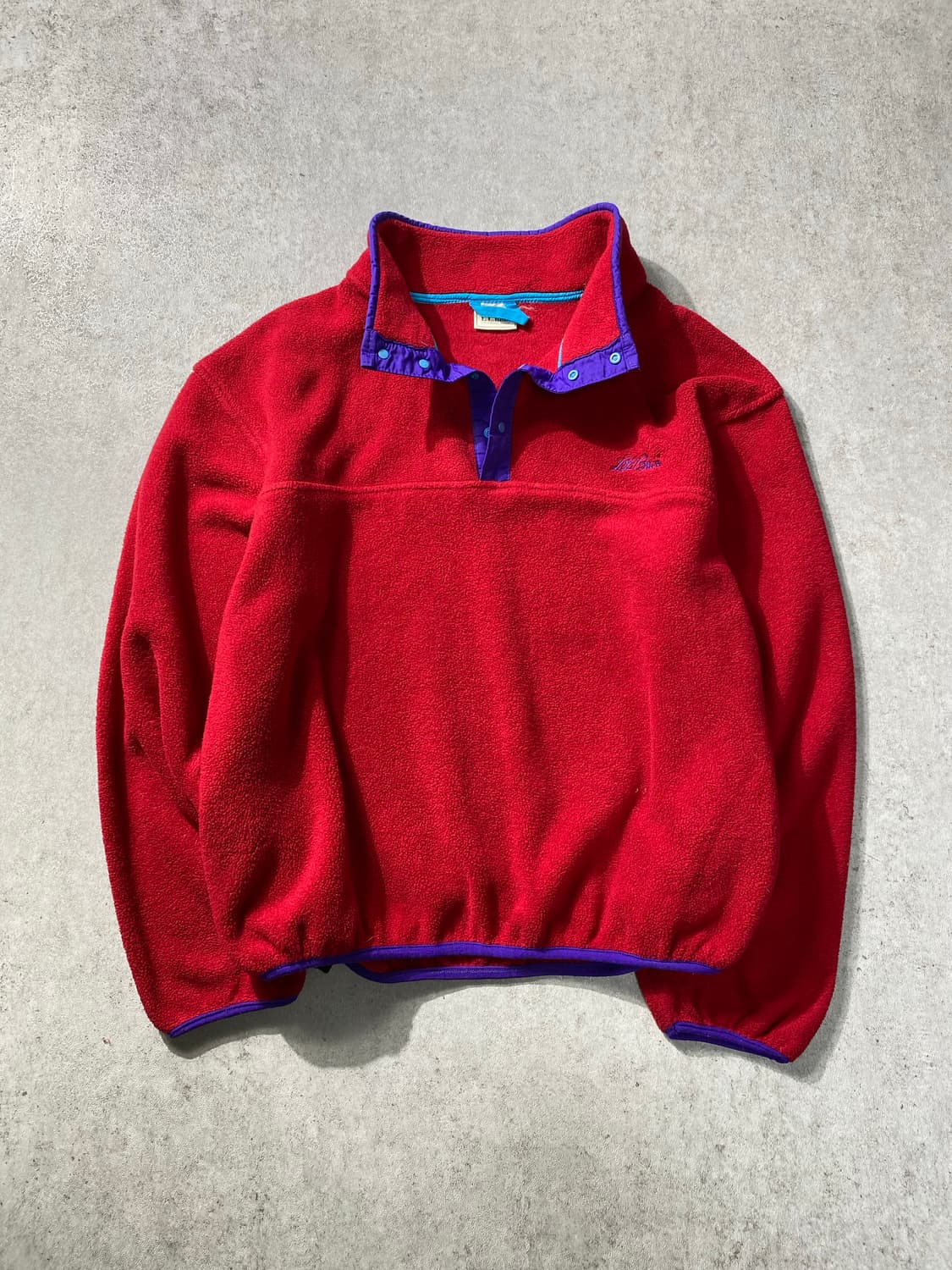 [M] 90s L.L.Bean 엘엘빈 플리스 풀오버 상품이미지1