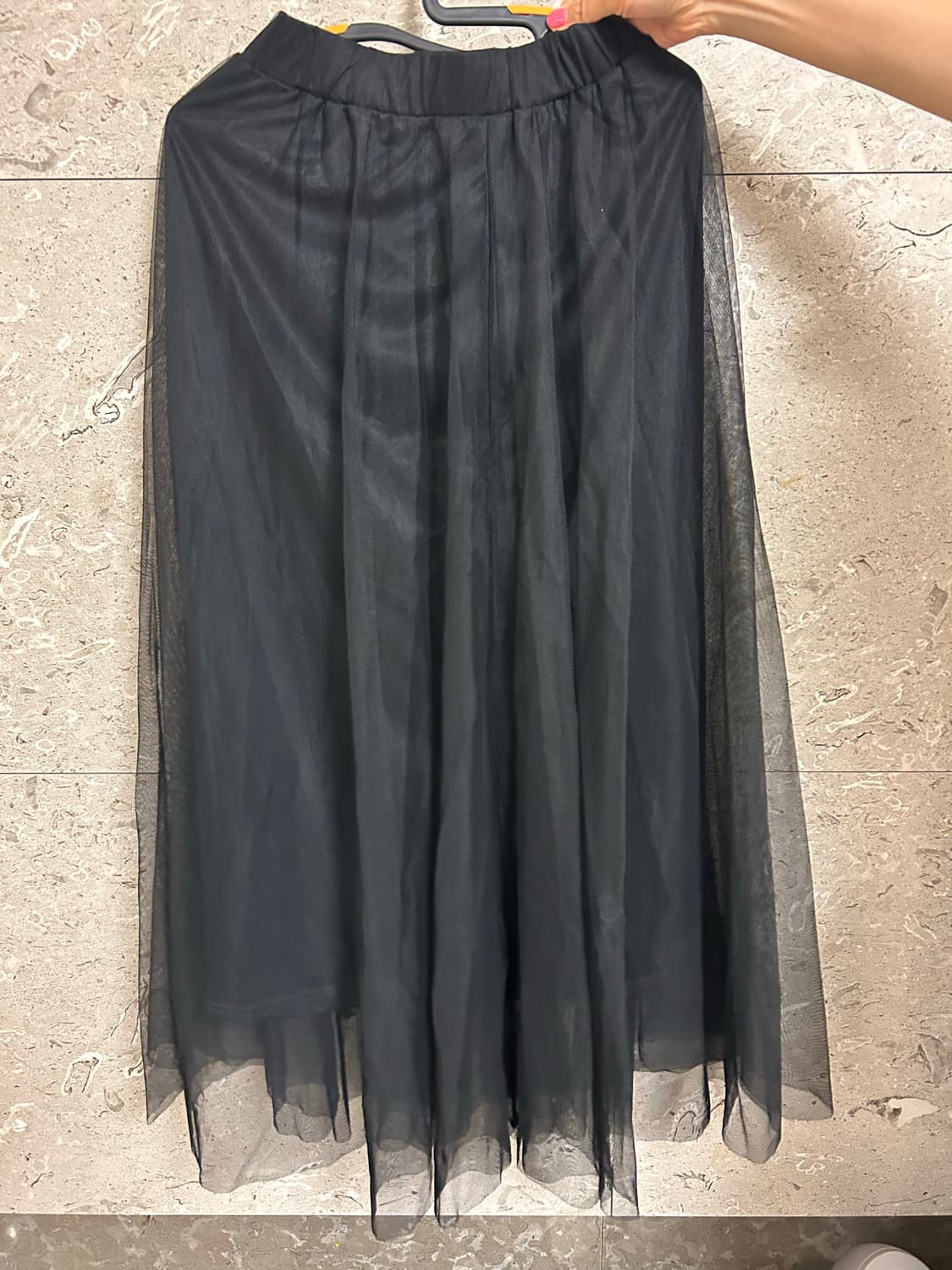  stradivarius 블랙 샤스커트 튤스커트 상품이미지1