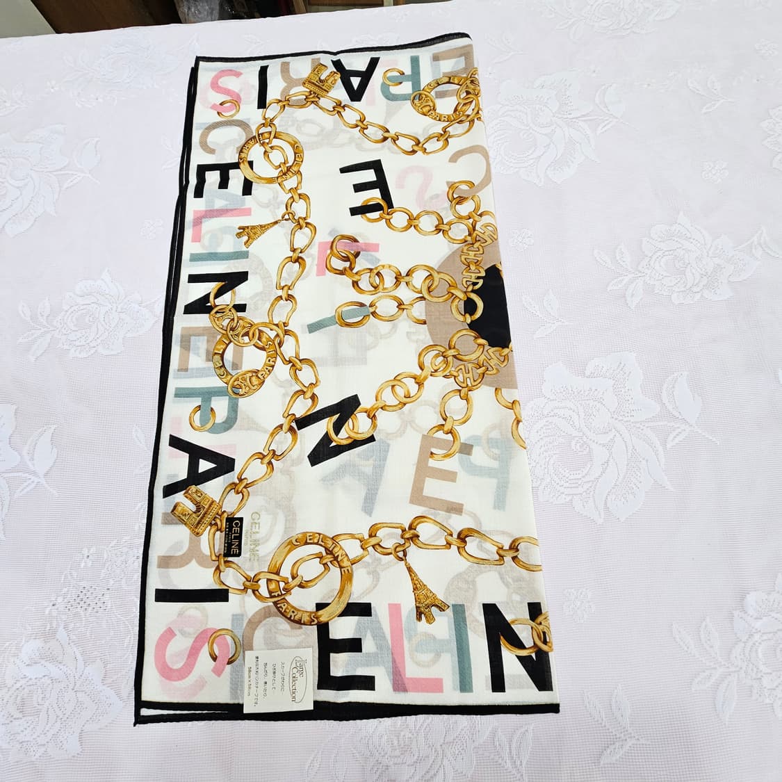 셀린느 스카프 체인 프린팅 상품이미지2