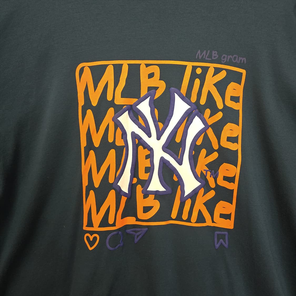 MLB 뉴욕양키스 빅로고 긴팔티 95 상품이미지3