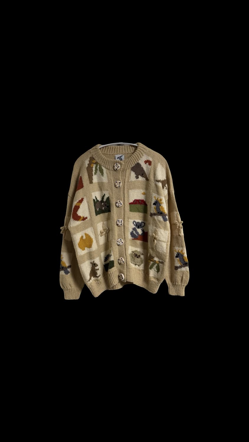 본즈 핸드메이드 울 가디건 상품이미지1