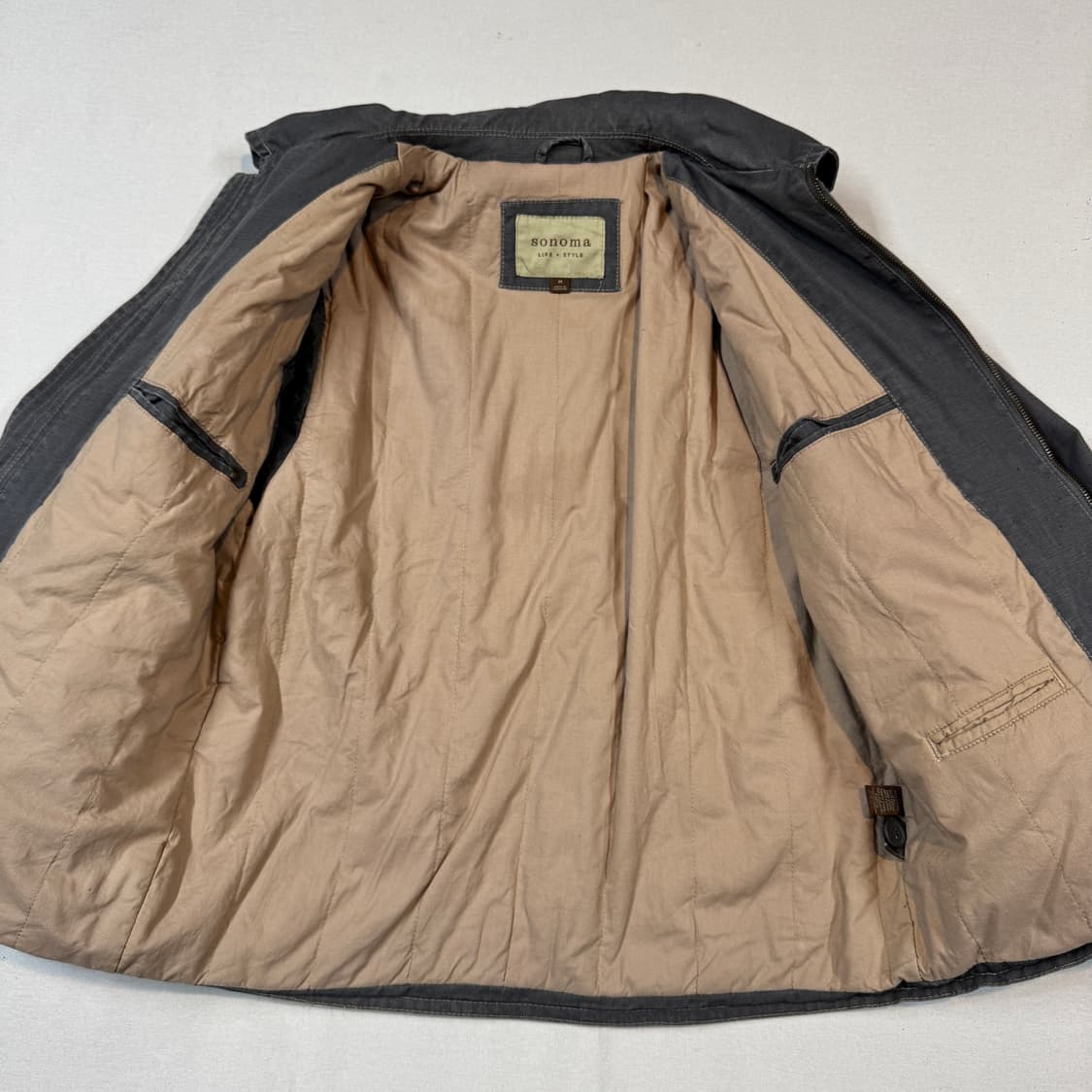 M) SONOMA 그레이 워크 웨어 메카닉 자켓 상품이미지4
