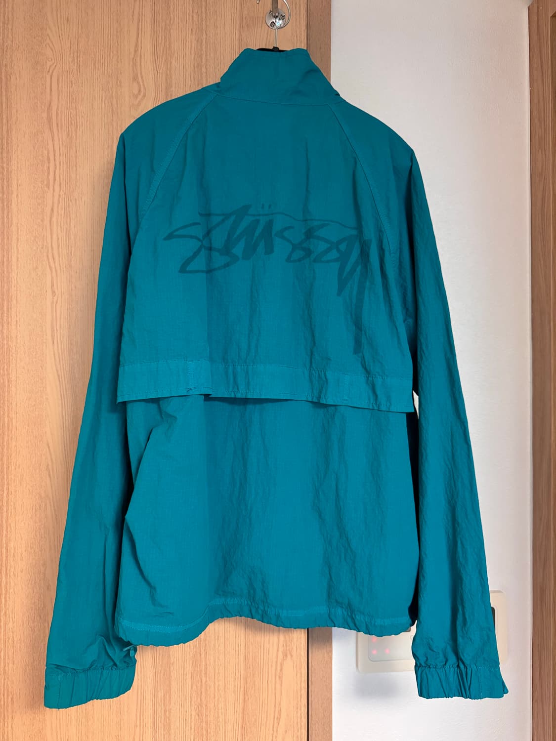 Stussy 스투시 warm up jacket 웜업 자켓 틸 새상품 상품이미지1