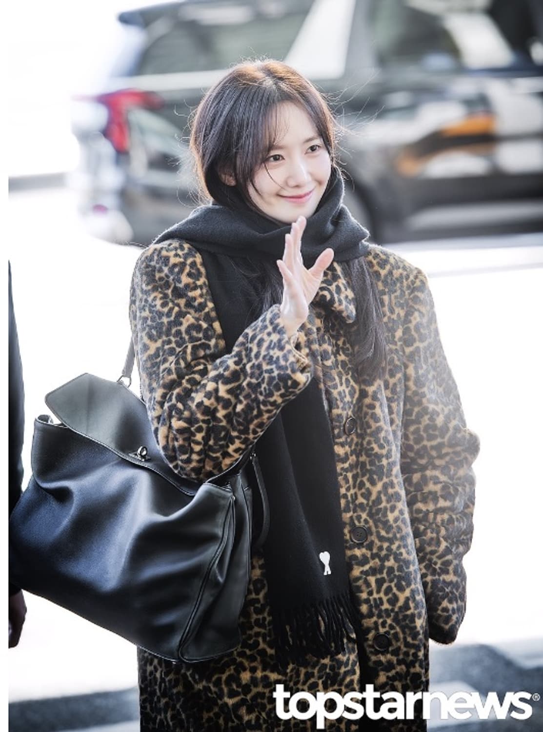 앤아더스토리즈 레오파드 퍼코트 상품이미지2