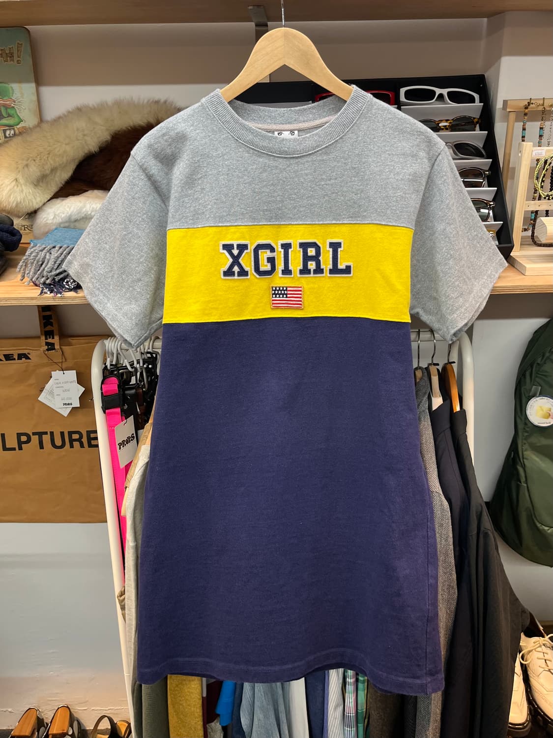 [55] X-GIRL 반팔 원피스  상품이미지1