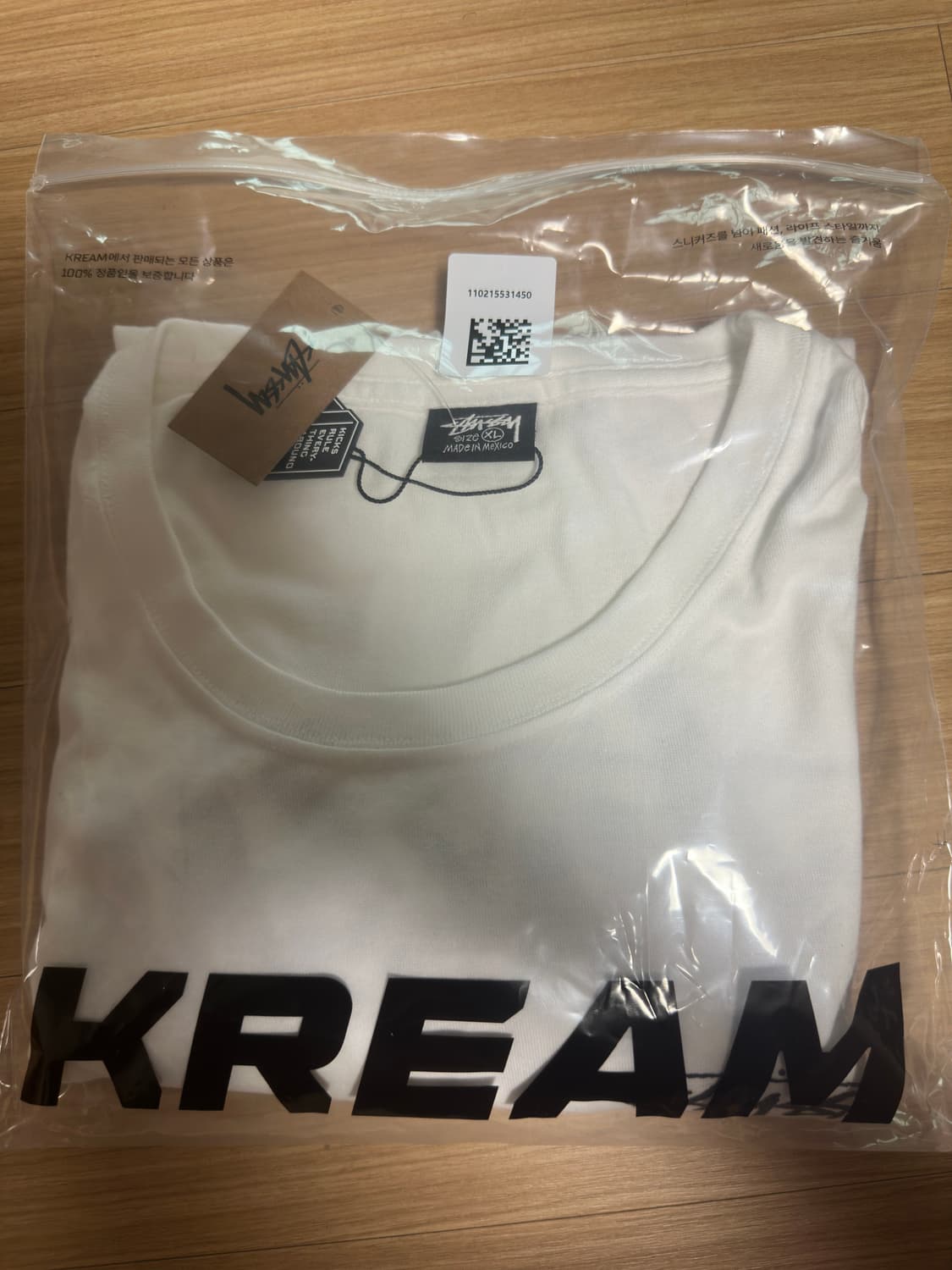 스투시 퍼지 다이스 반팔티 화이트 XL사이즈 팝니다 상품이미지3