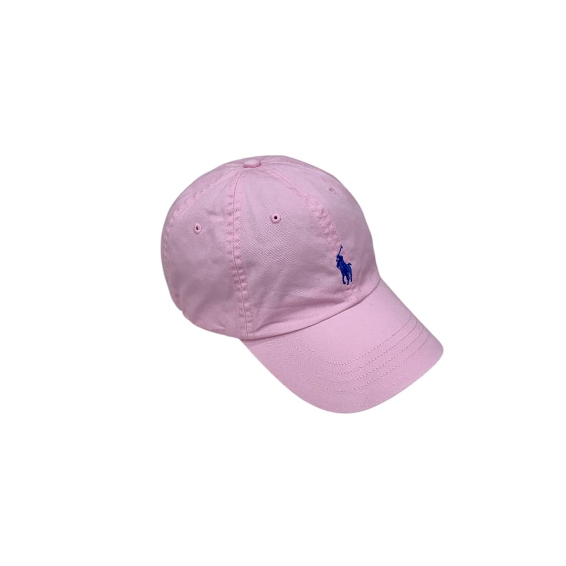 폴로 랄프로렌 핑크 코튼 치노 볼캡 모자 상품이미지2