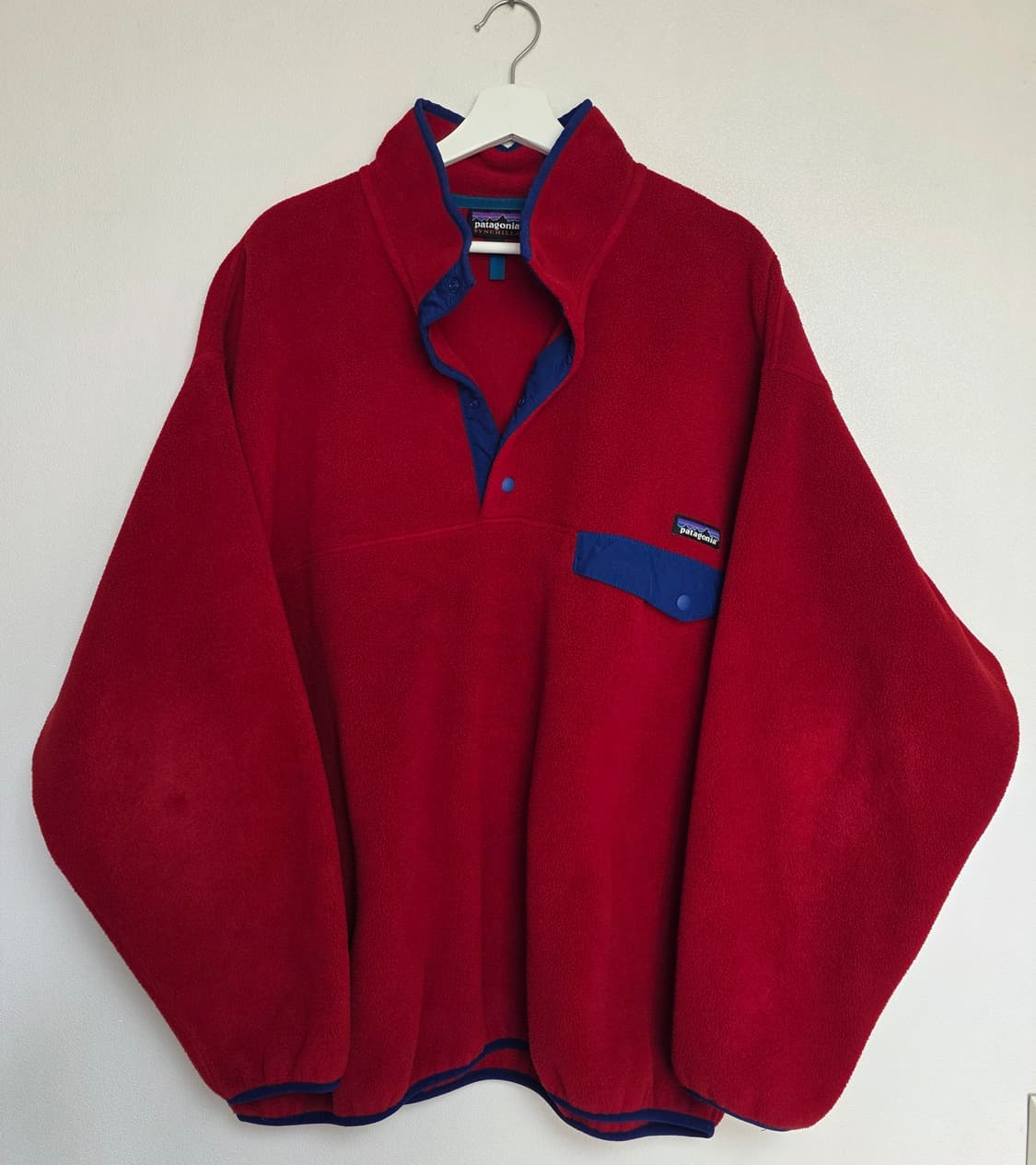 파타고니아 신칠라 스냅티 레드 XL 상품이미지1