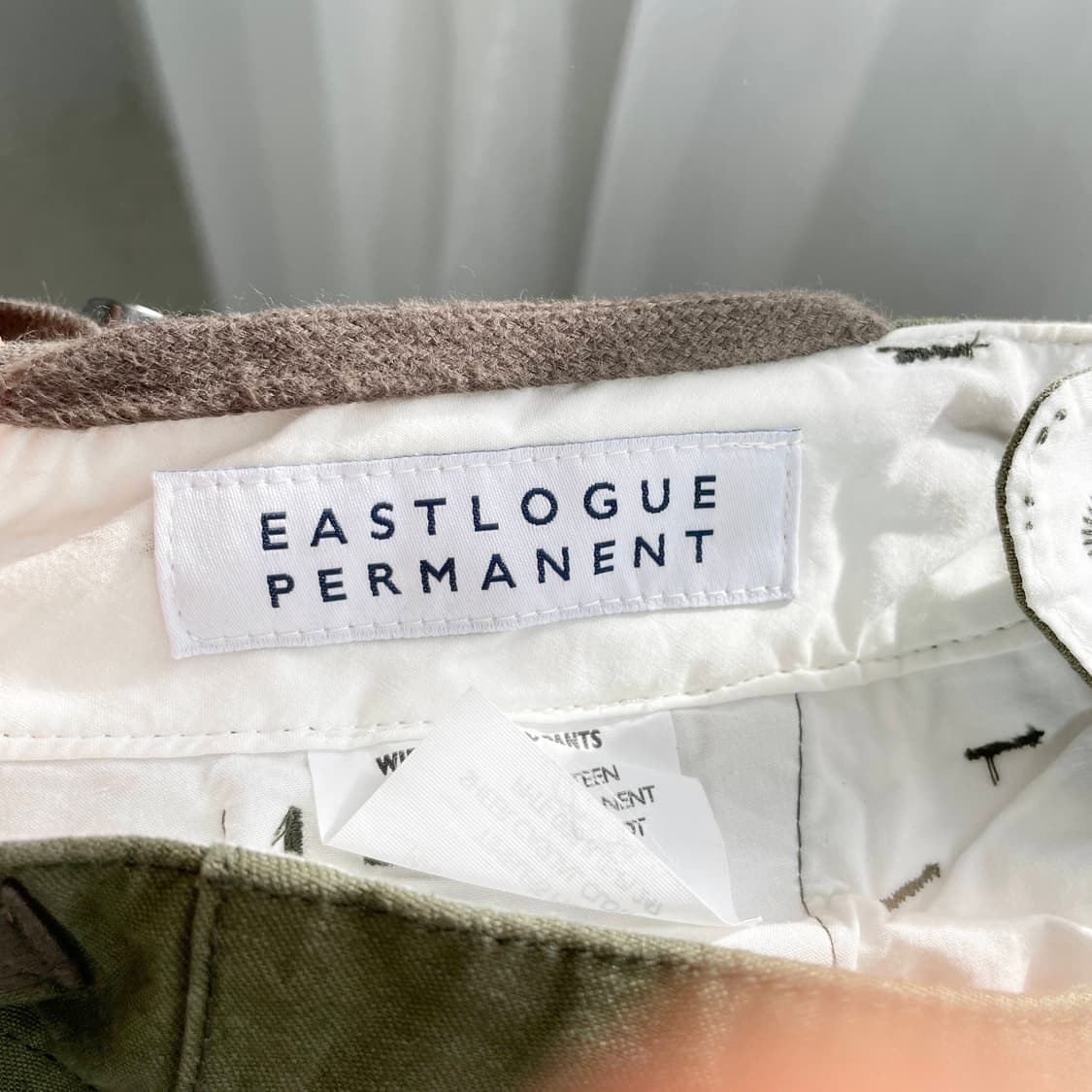 C1 이스트로그 퍼머넌트 와이드 핏 필드 팬츠 새상품 L사이즈 상품이미지3