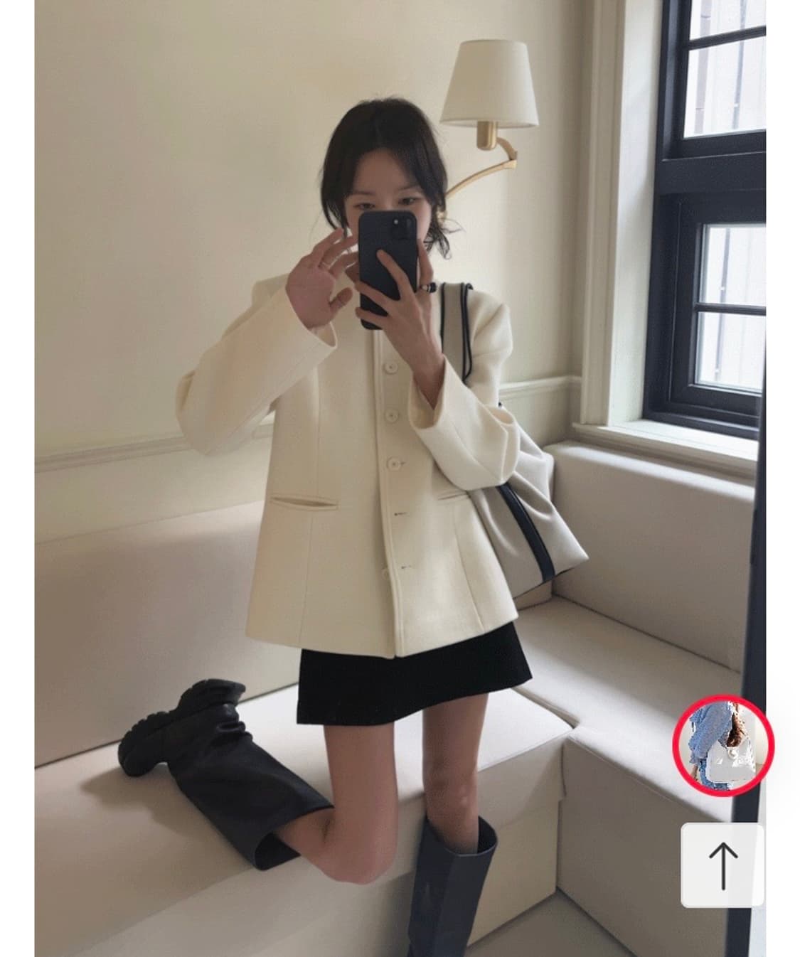 메이비베이비] Sicilian 스커트 블랙 미듐 새상품 상품이미지1