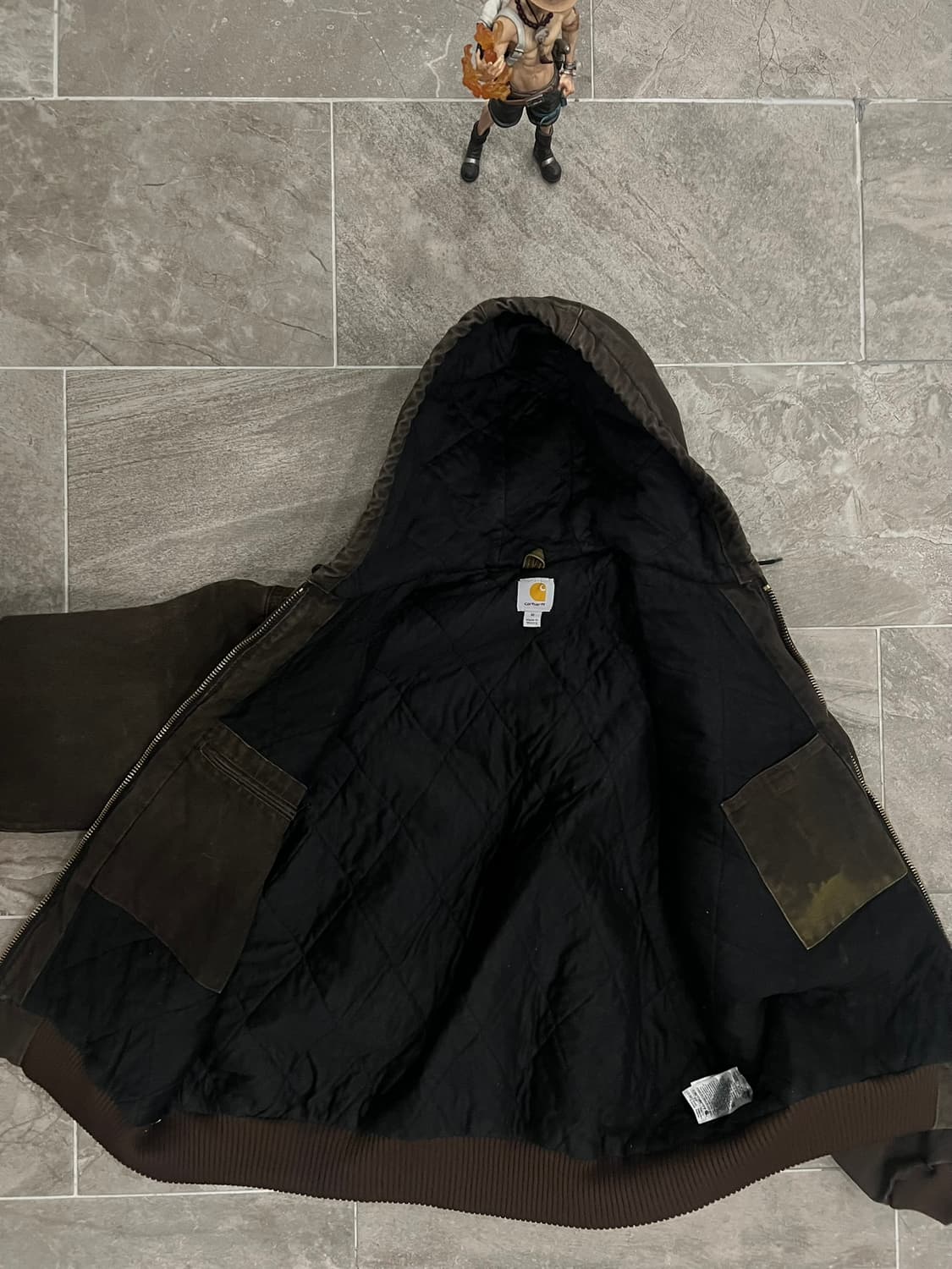 (XL) 칼하트 덕 액티브 후드자켓 J130 DKB 다크브라운 상품이미지3