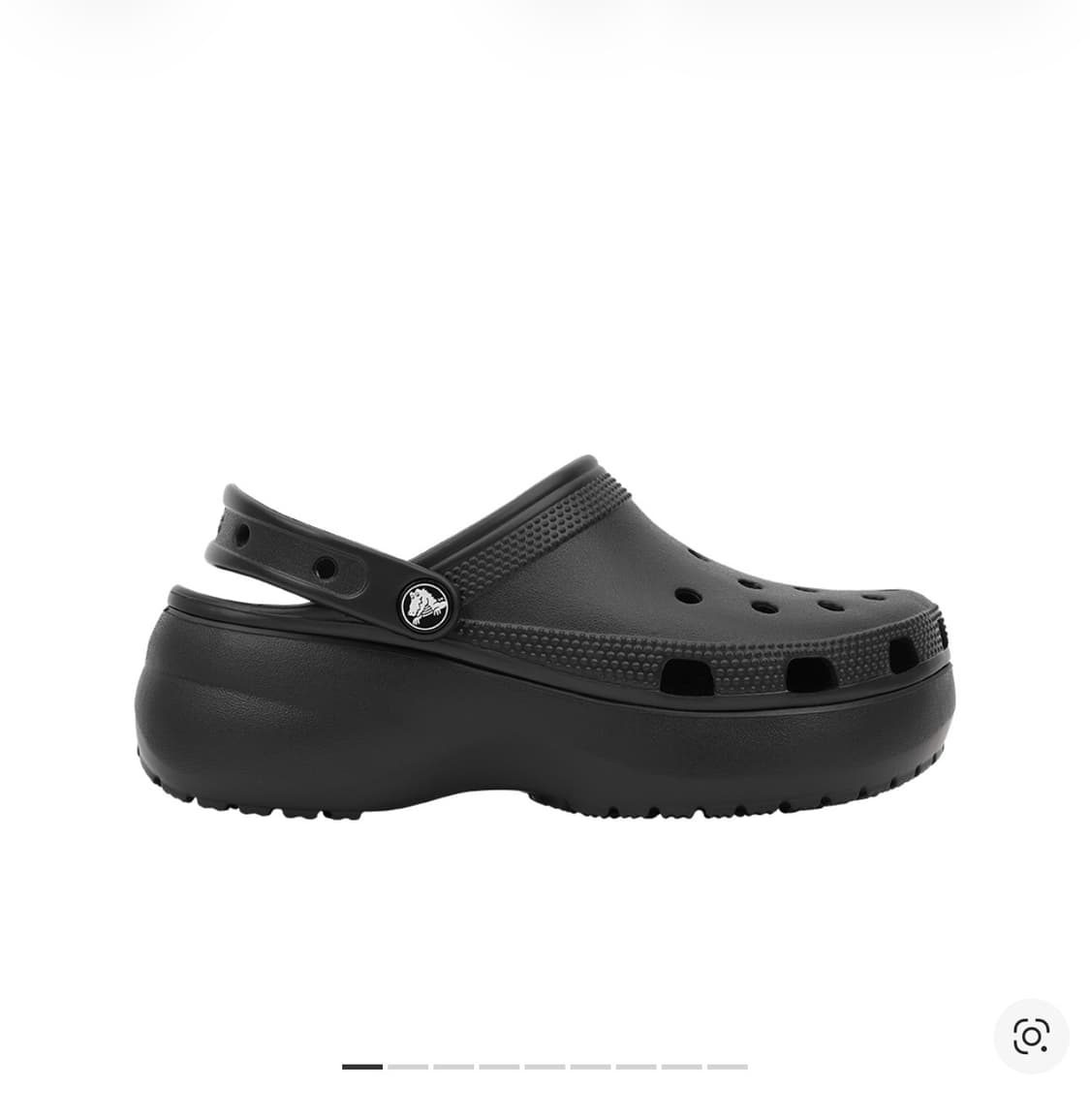 크록스 클래식 플랫폼 클로그 블랙 (w) 상품이미지1