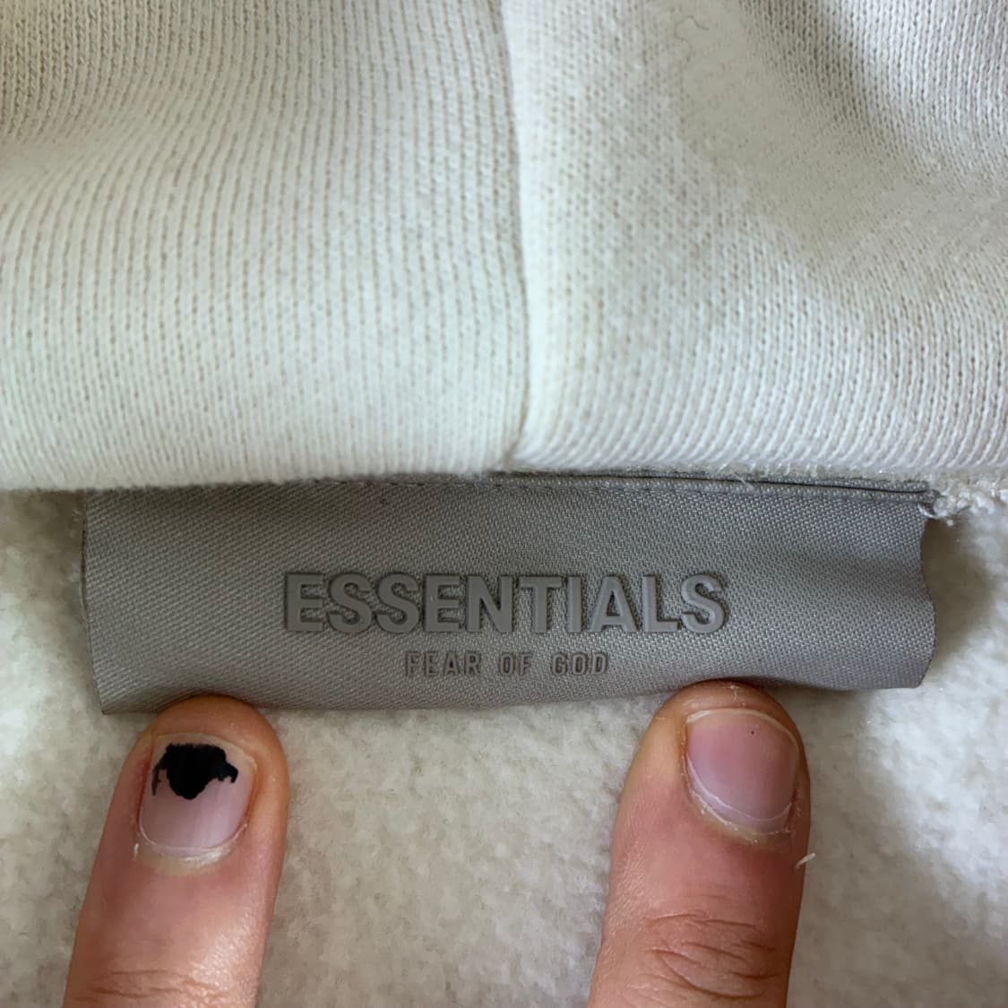 Essentials  에센셜스 피어오브갓즈 크림 후드티  상품이미지4