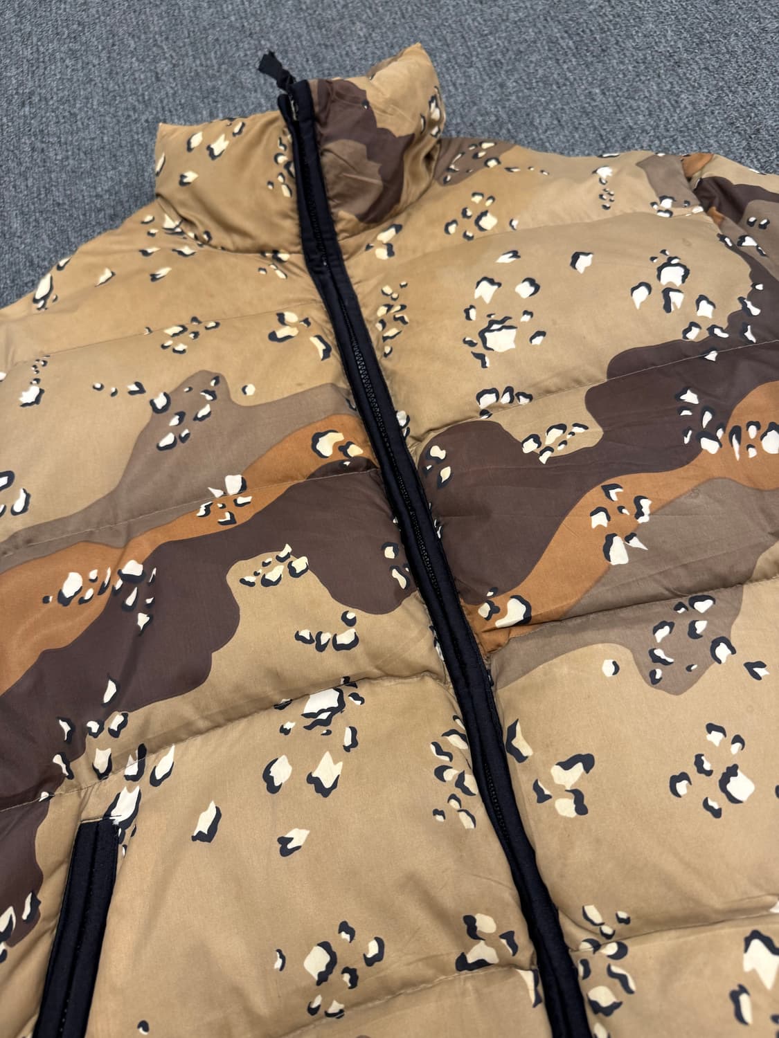 Japanese vintage 카모패턴 숏패딩 상품이미지2