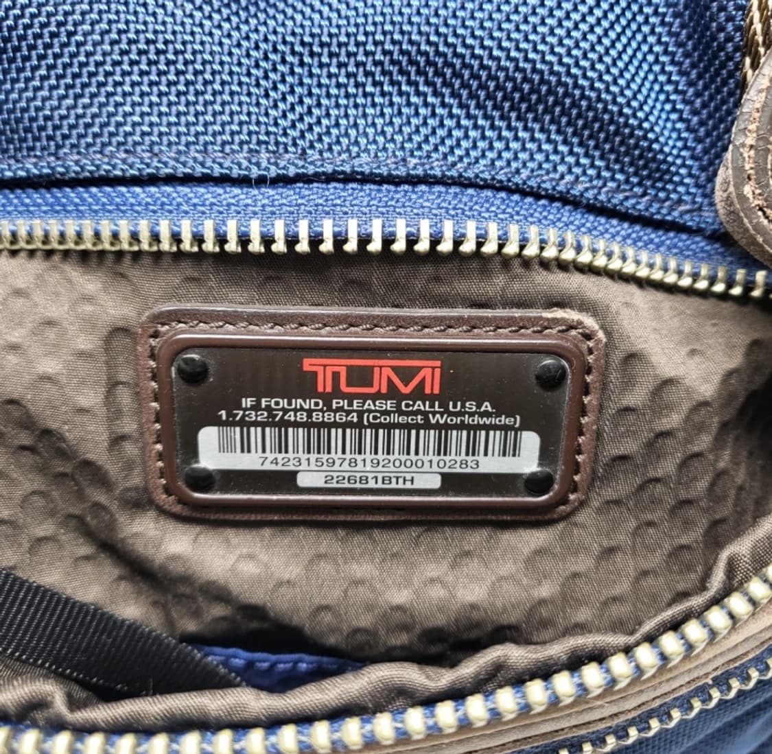 투미(TUMI) 알파 브라보 녹스 백팩 네이비 상품이미지7