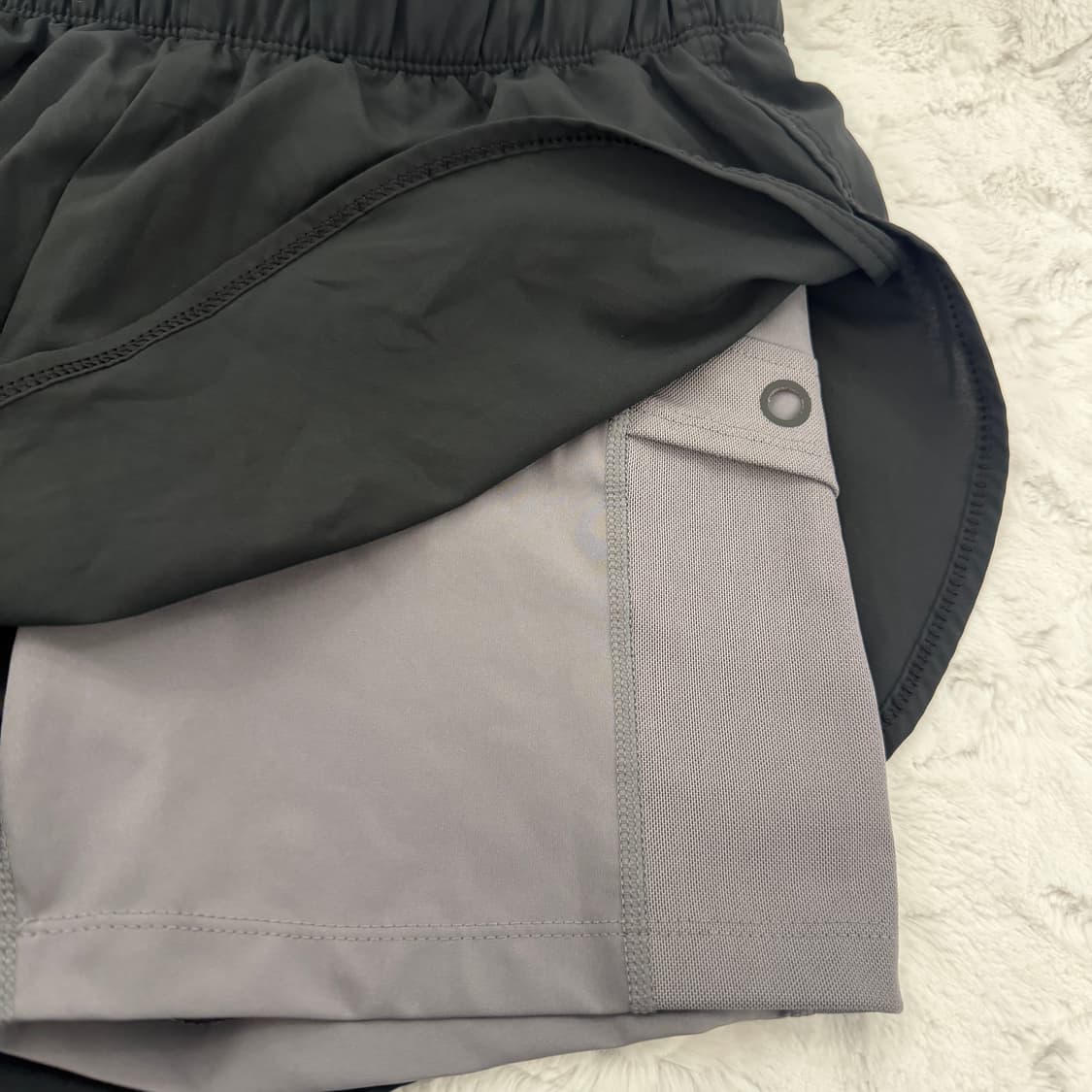 나이키 블랙 그레이 히든포켓 플렉스 투인원 우븐 러닝 팬츠 L 상품이미지6