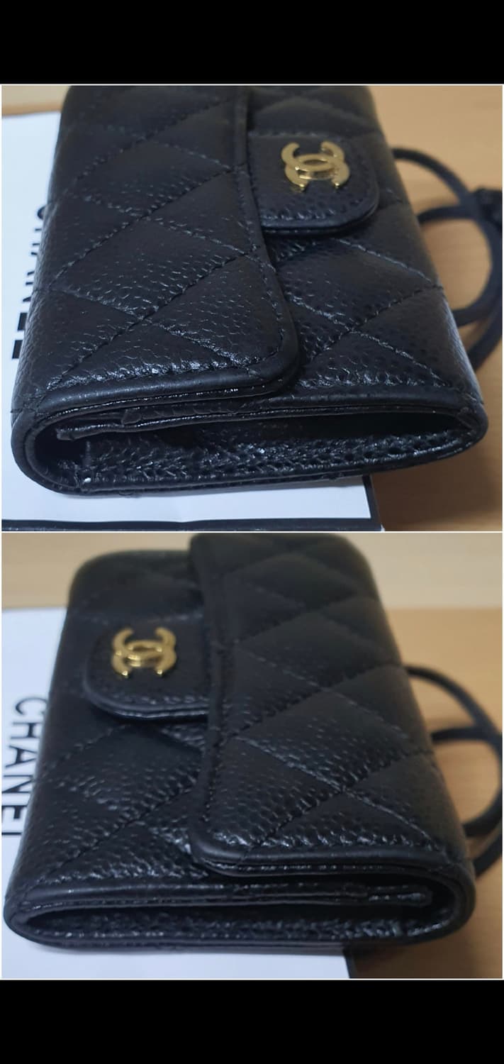 샤넬 캐비어 클똑 지갑/카드지갑 정품S급(감정O) 상품이미지8