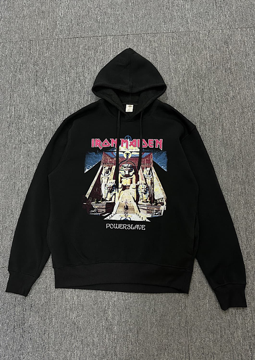 빈티지 아이언 메이든 기모 후드  상품이미지1