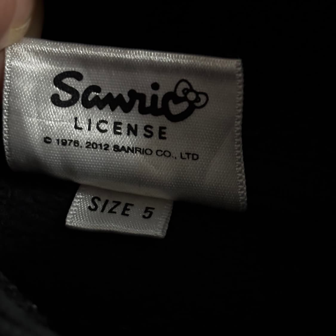 [아동복] 디젤 헬로키티 블랙 후드 원피스 상품이미지7