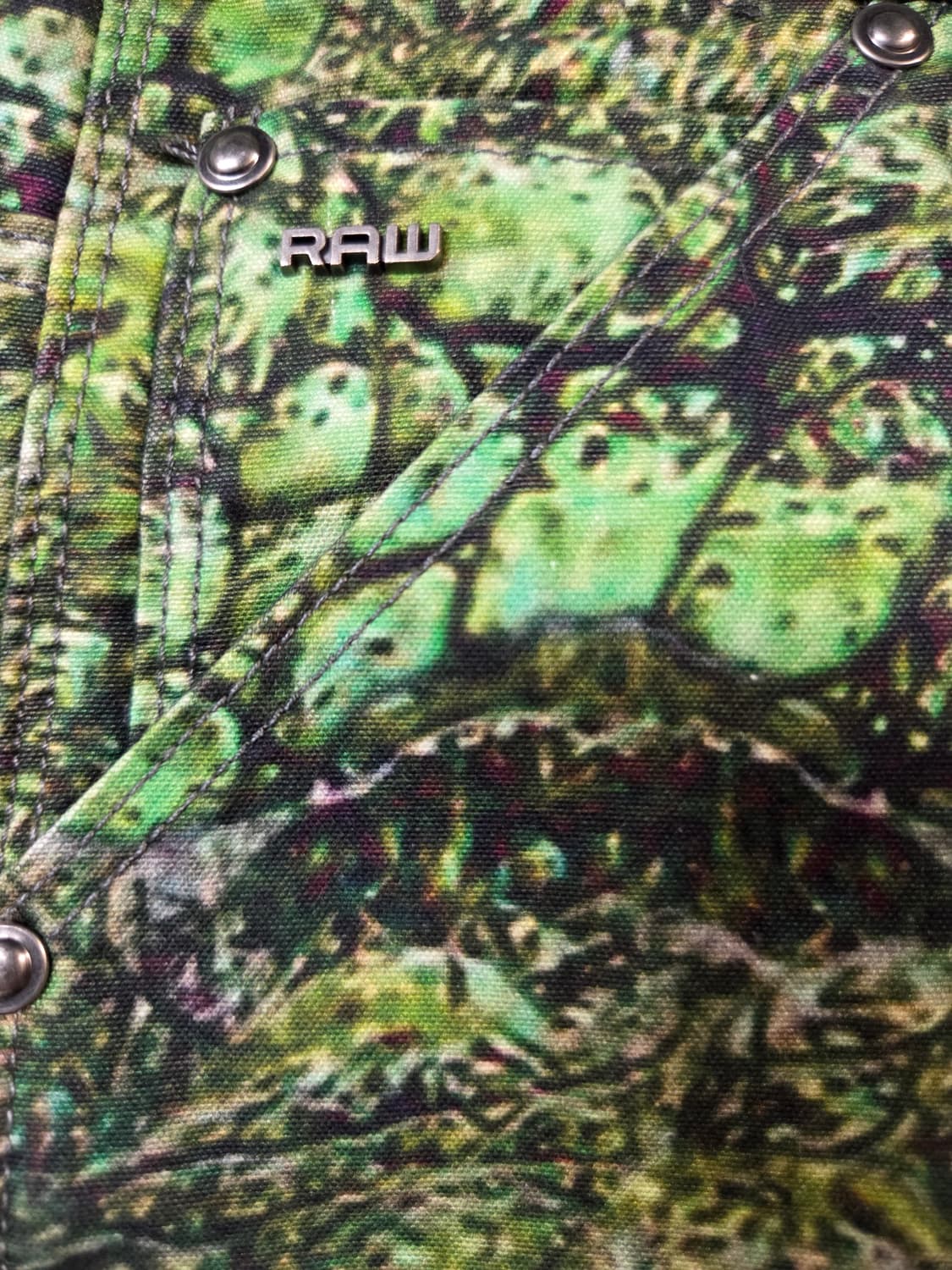 G-STAR그린 레오파드 패턴 바지(26/32) 상품이미지4