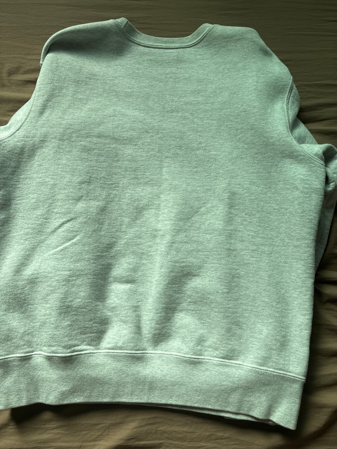 슈프림 스몰 박스 래글런 크루넥 헤더 그레이 - 24SS 입니다 상품이미지7