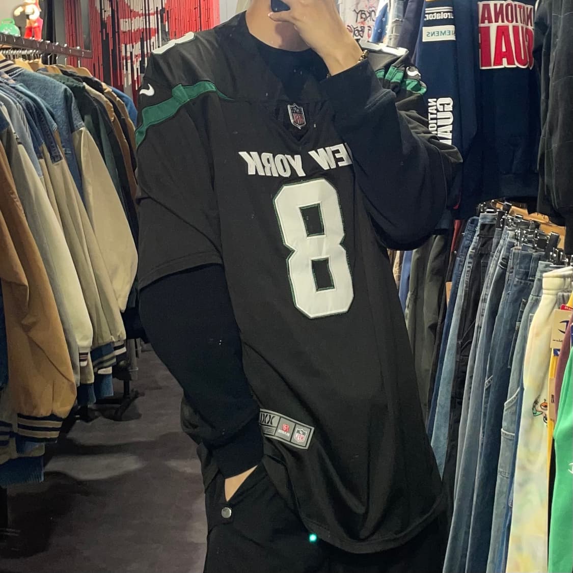 [IM] NFL X NIKE newyork No.8 RODGERS반팔져지 상품이미지3