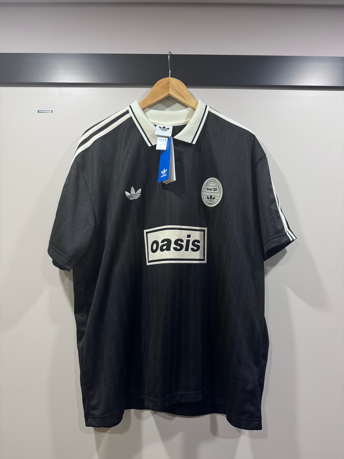 [런던 마킹] 오아시스 투어 아디다스 자카드 저지 L 상품이미지1