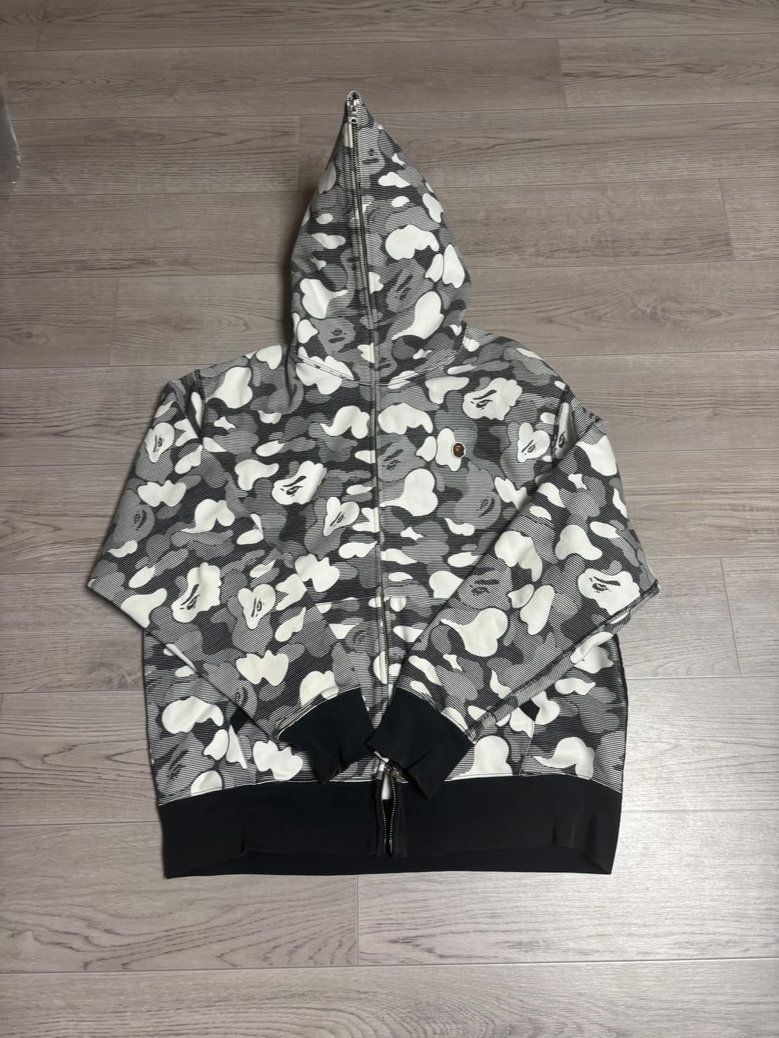 [L] 베이프 abc 카모 후드집업 상품이미지2