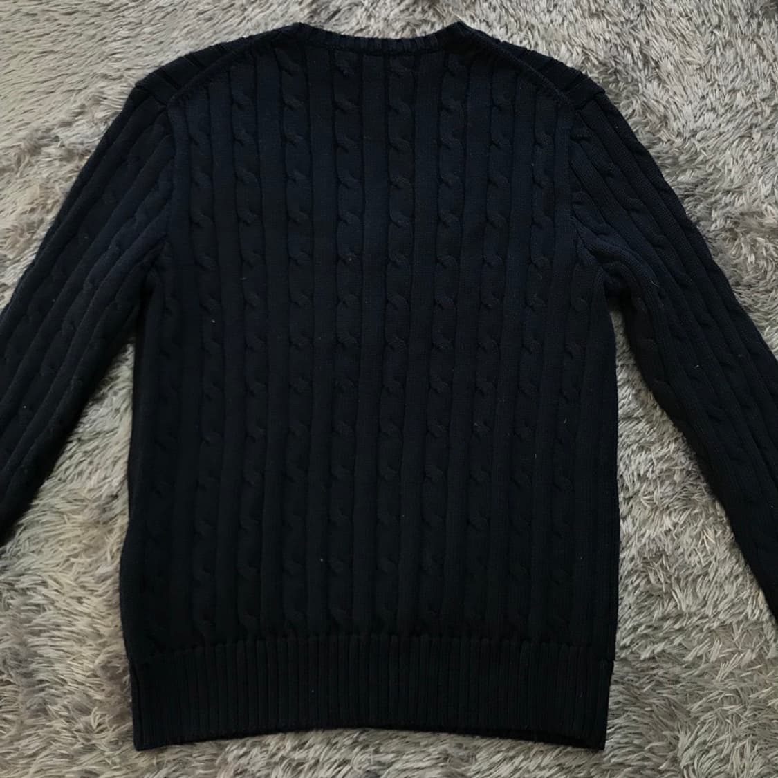  [[여성 M, A급] 폴로(POLO) 브이넥 케이블 니트@201   상품이미지2