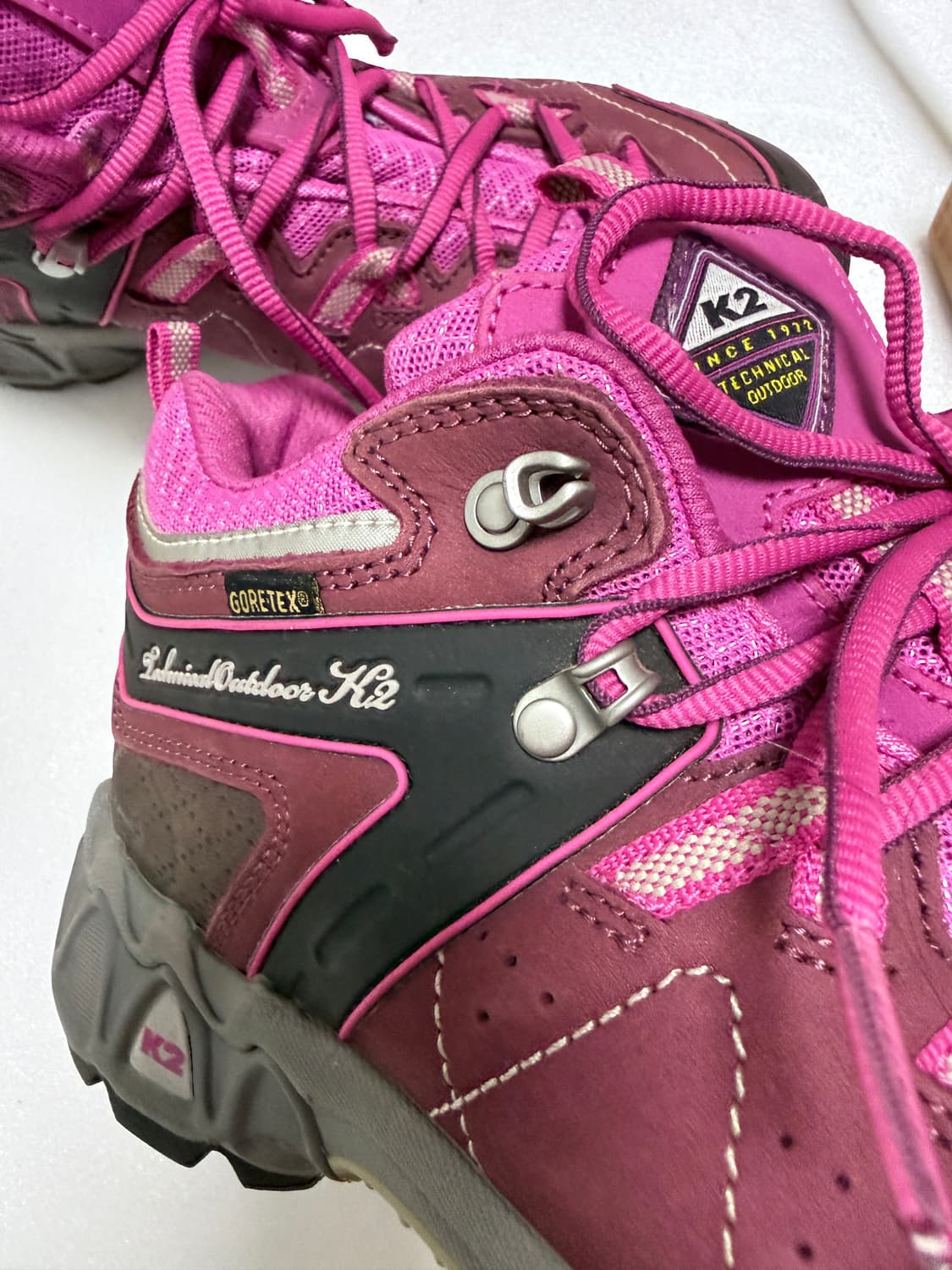 K2 고어텍스 등산화 트레킹화 핑크  상품이미지9