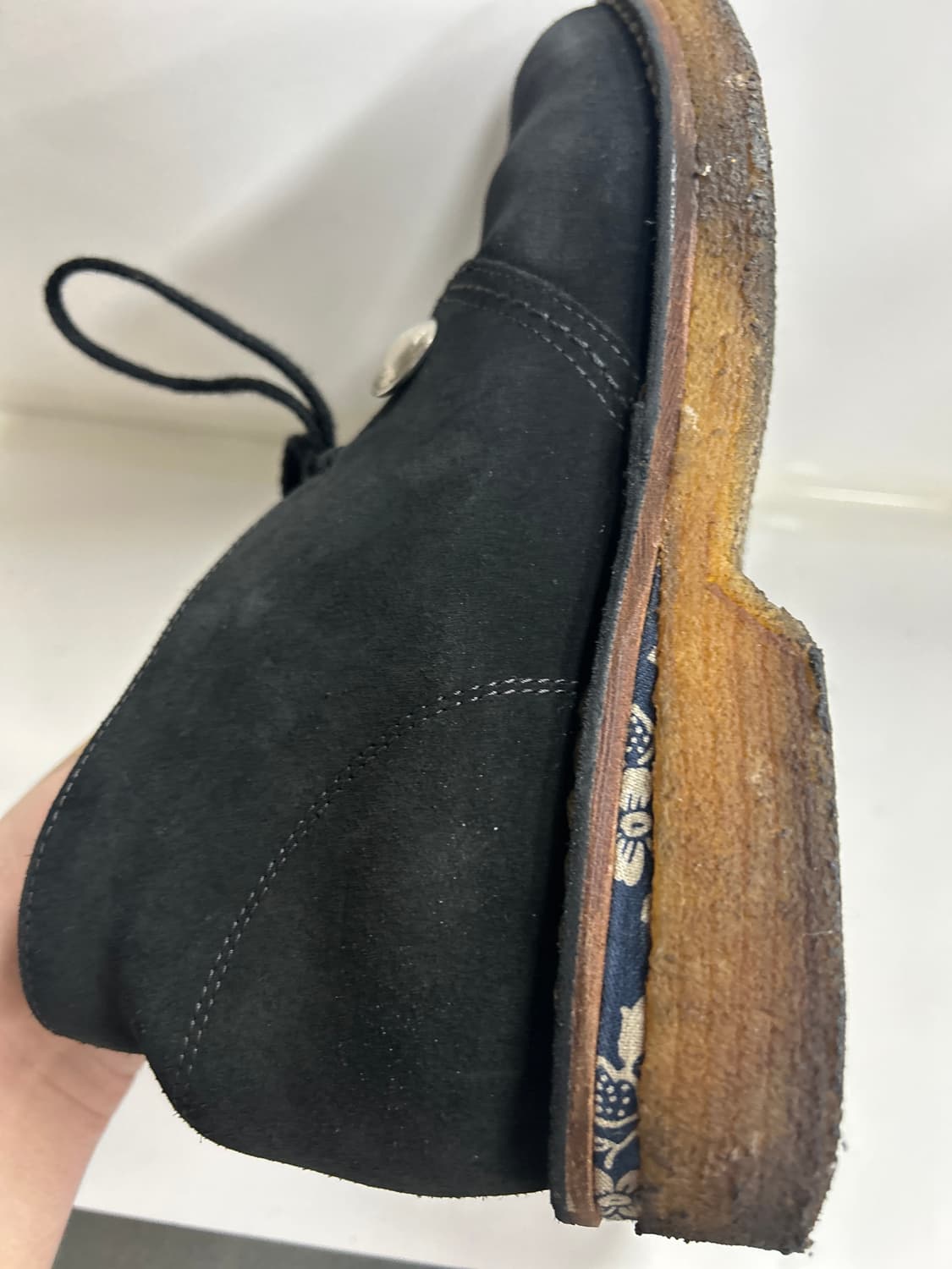 visvim 비즈빔 ISDT BOOTS-FOLK 콘초 커스텀 블랙 9 상품이미지9