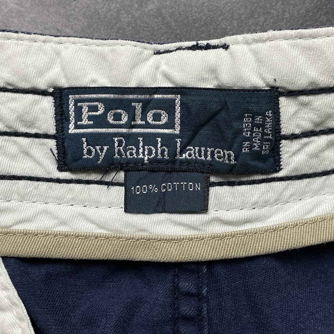 RALPH LAUREN 00s 랄프로렌 네이비 카고 하프팬츠 A01224 상품이미지9