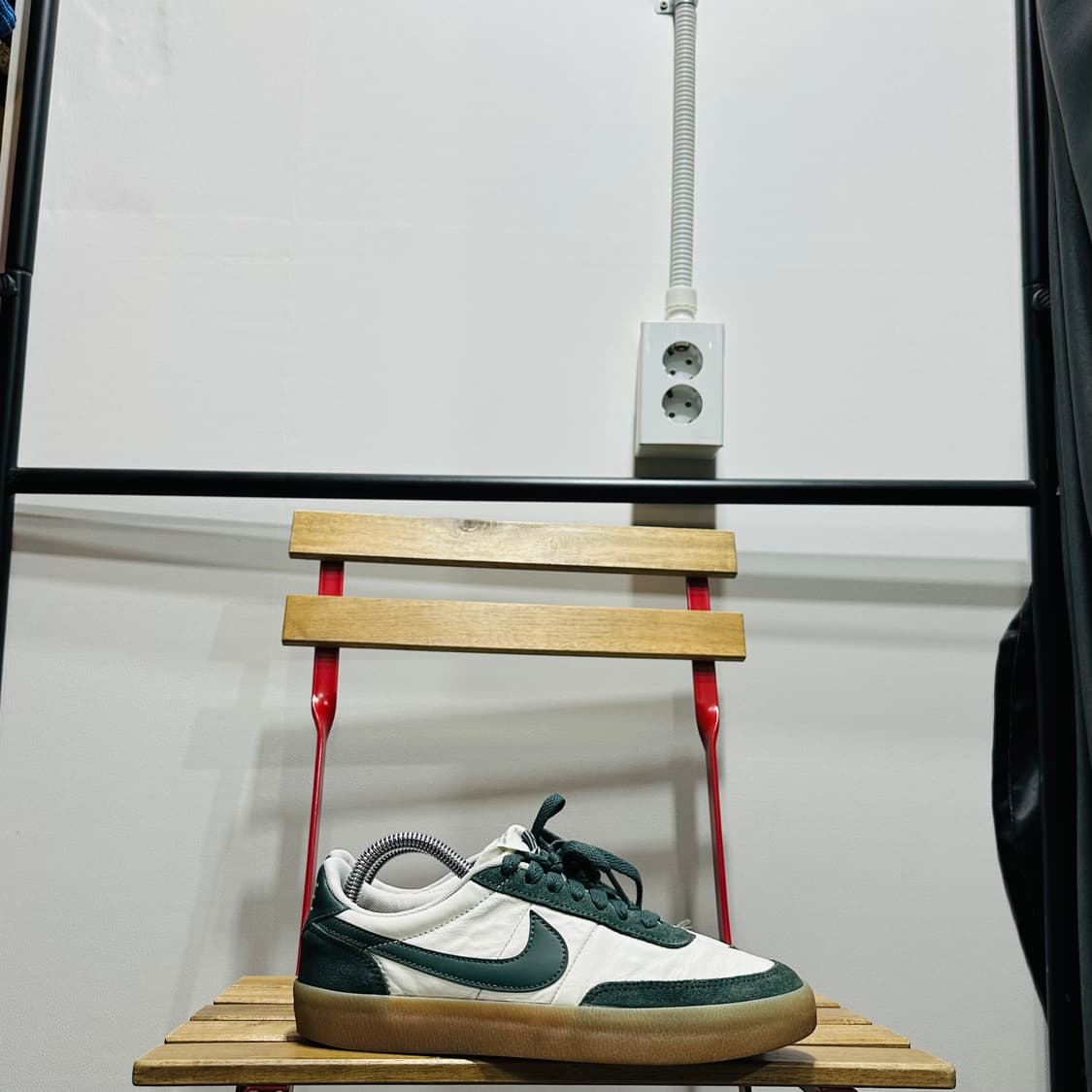 245) 나이키 운동화 여성 여자 신발 킬샷 OG 화이트 그린 상품이미지1