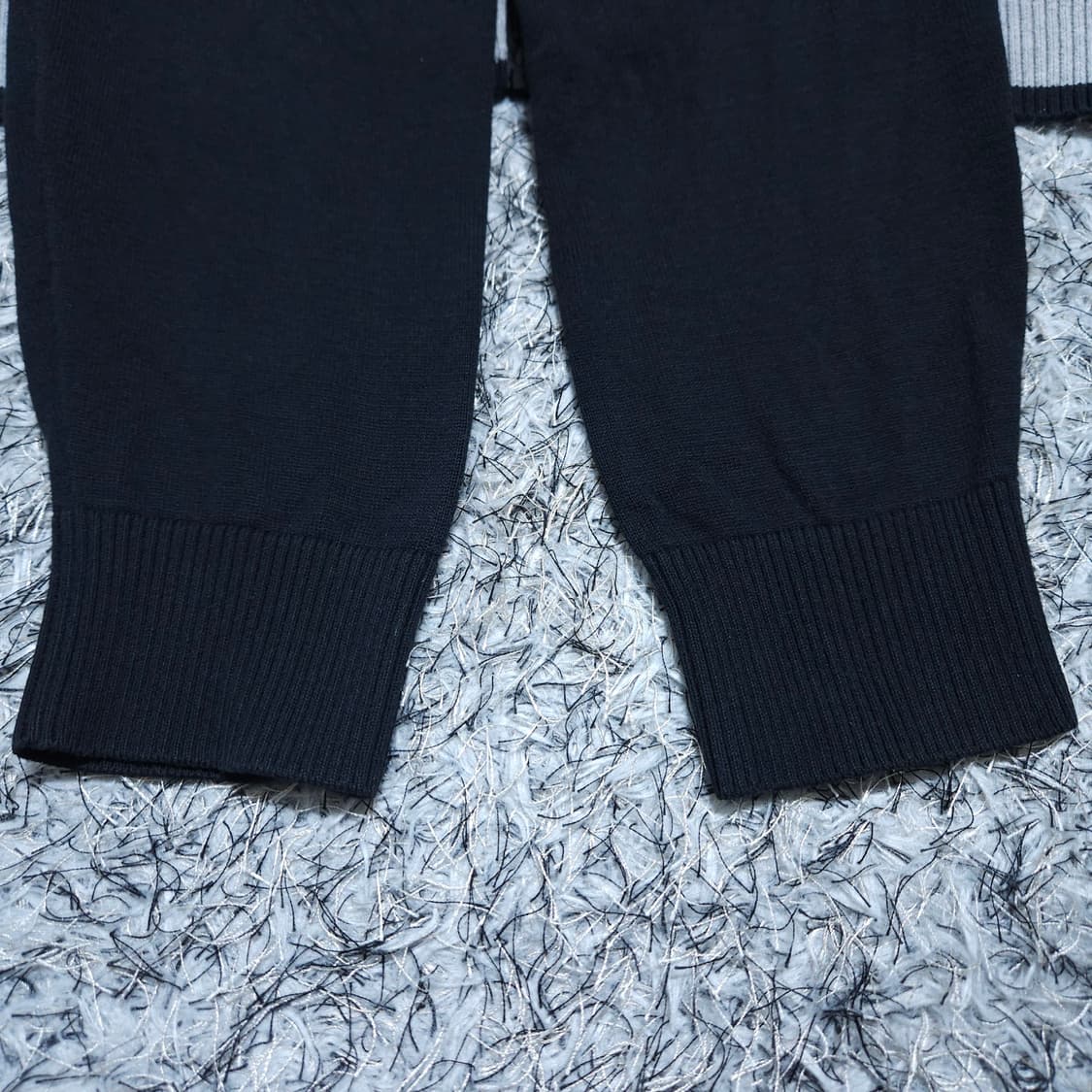 장미셸바스키아)95 남자 니트집업 골프집업 / 왕눈이샵 상품이미지7