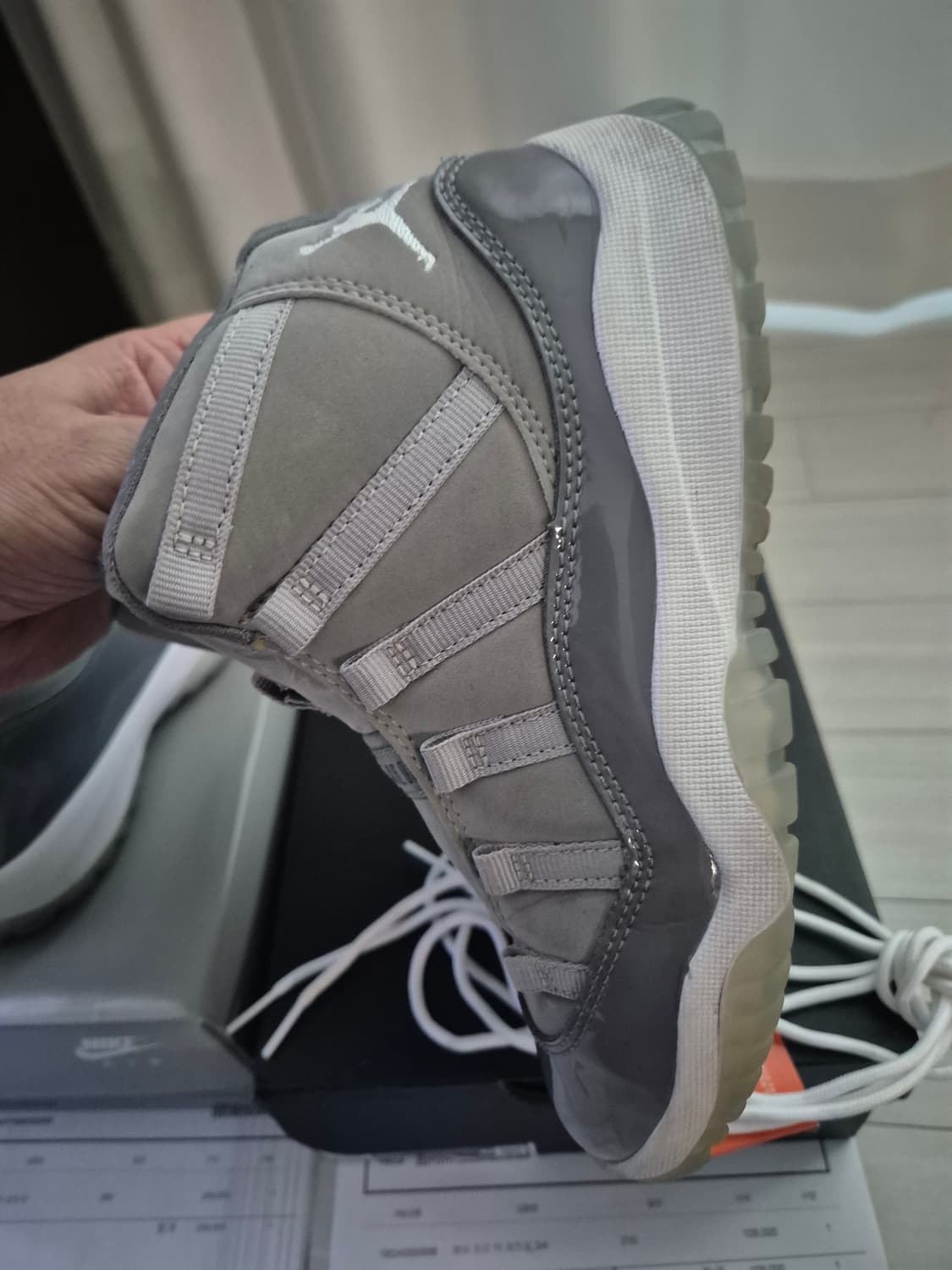 에어조던 11 쿨그레이 265, 215 상품이미지8