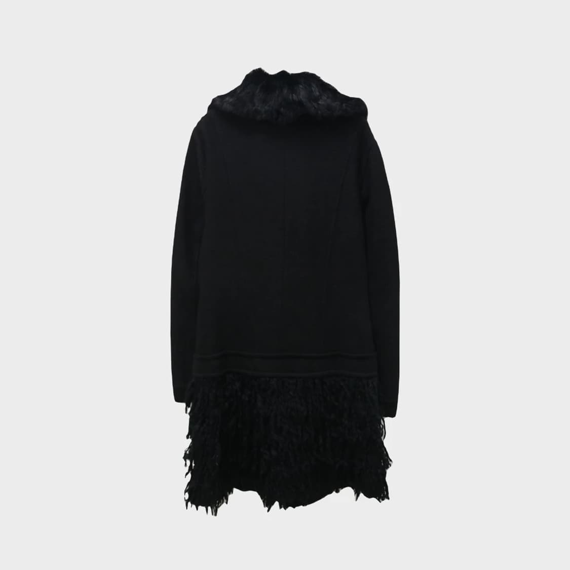 DERHY 퍼 포인트 울 떡볶이 니트 자켓 63611 상품이미지2