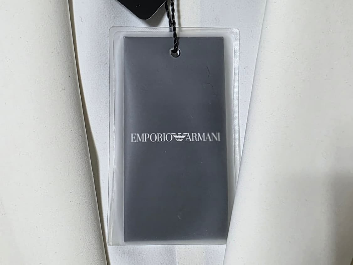 [새상품] 정품 엠포리오 아르마니 화이트 럭셔리 싱글 블레이저 상품이미지6