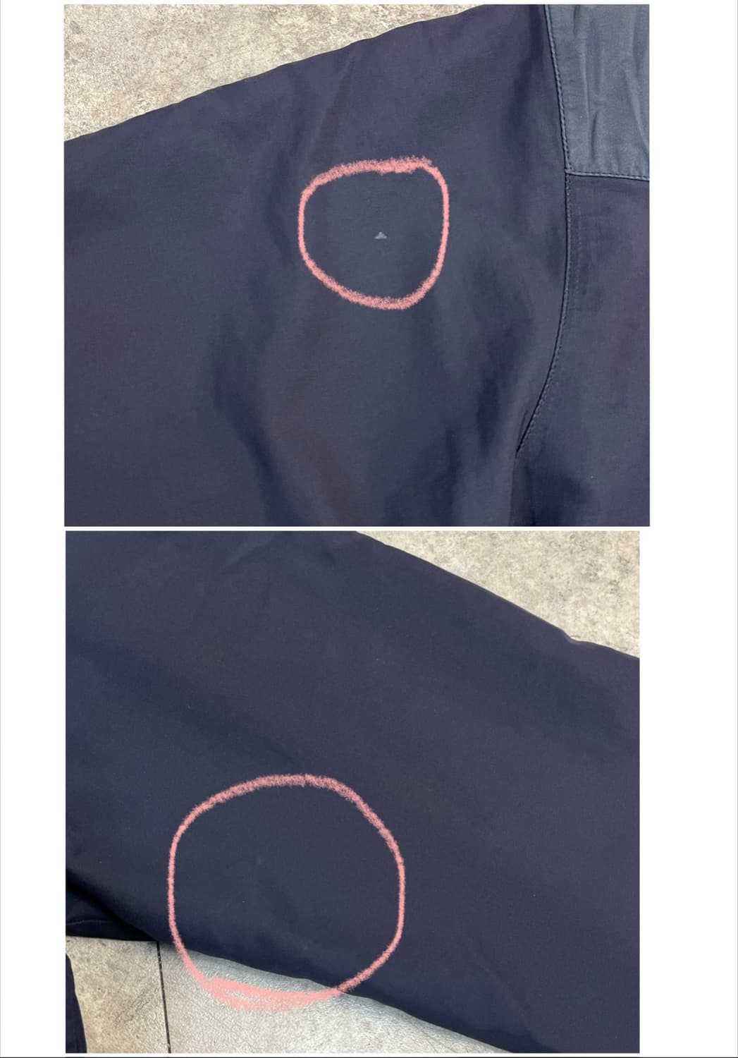 아식스 브이넥 웜업 네이비 95 #csz3648 상품이미지10