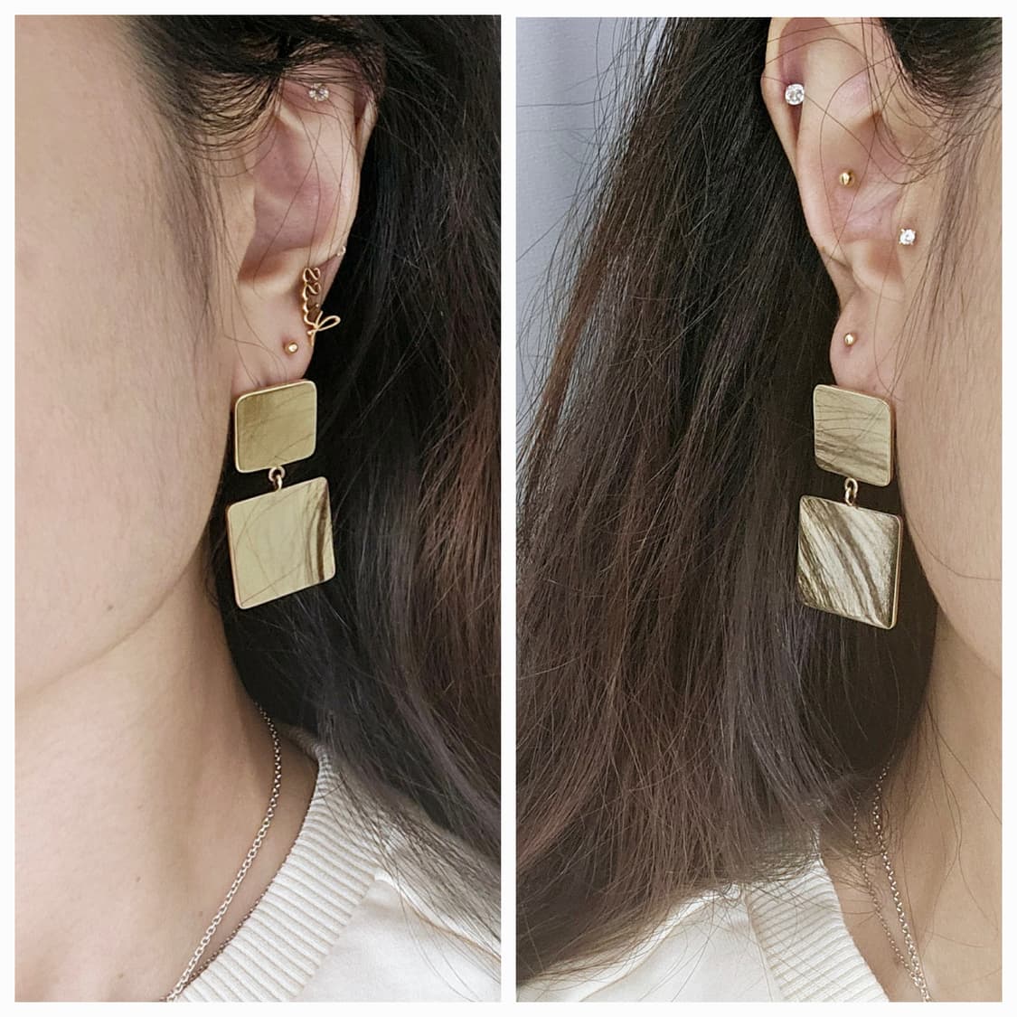 이자벨마랑 빈티지 스퀘어 귀걸이 [정품] 상품이미지5