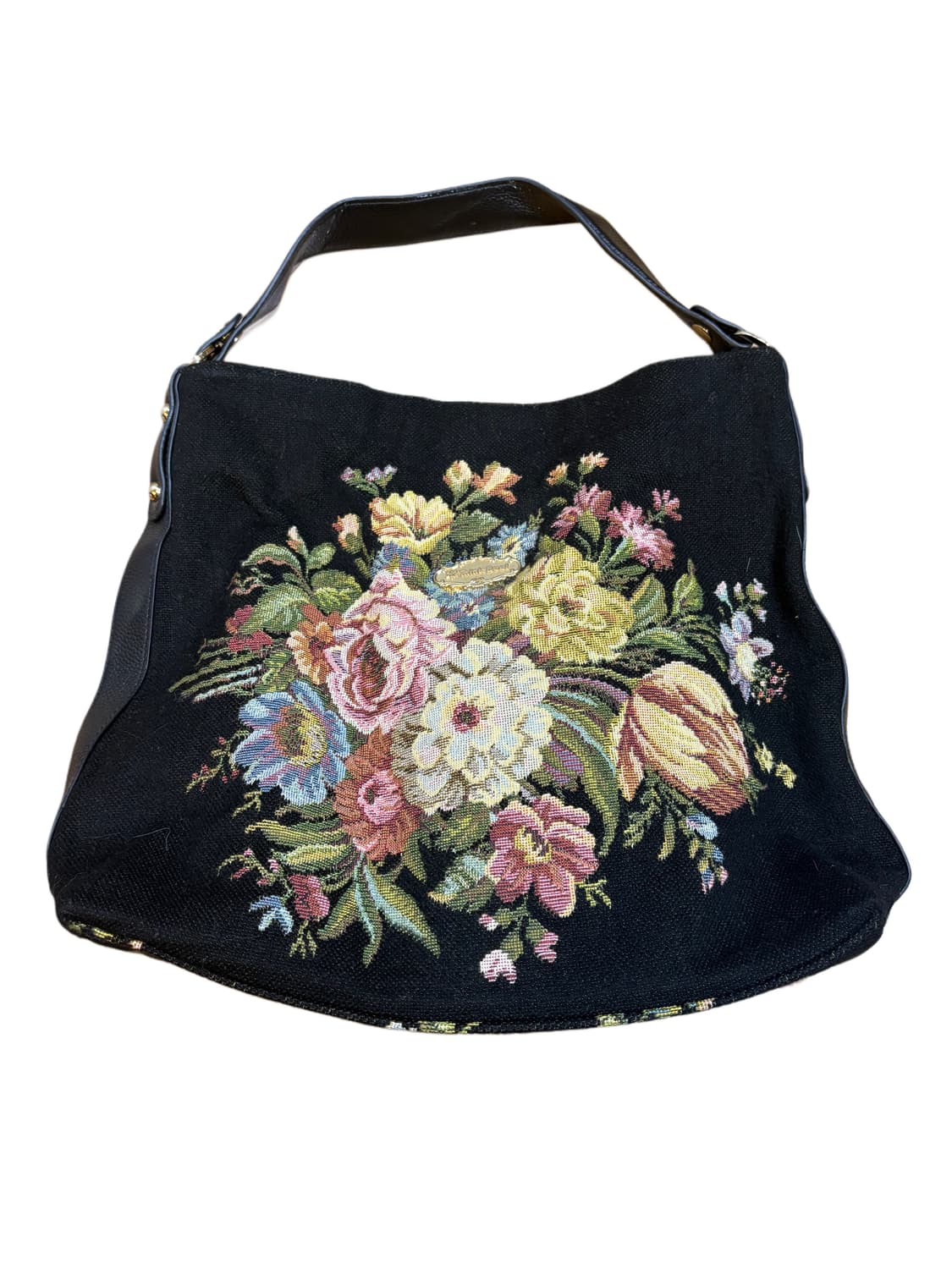 Think Bee 고블랭 플라워 패브릭 토트백 상품이미지2